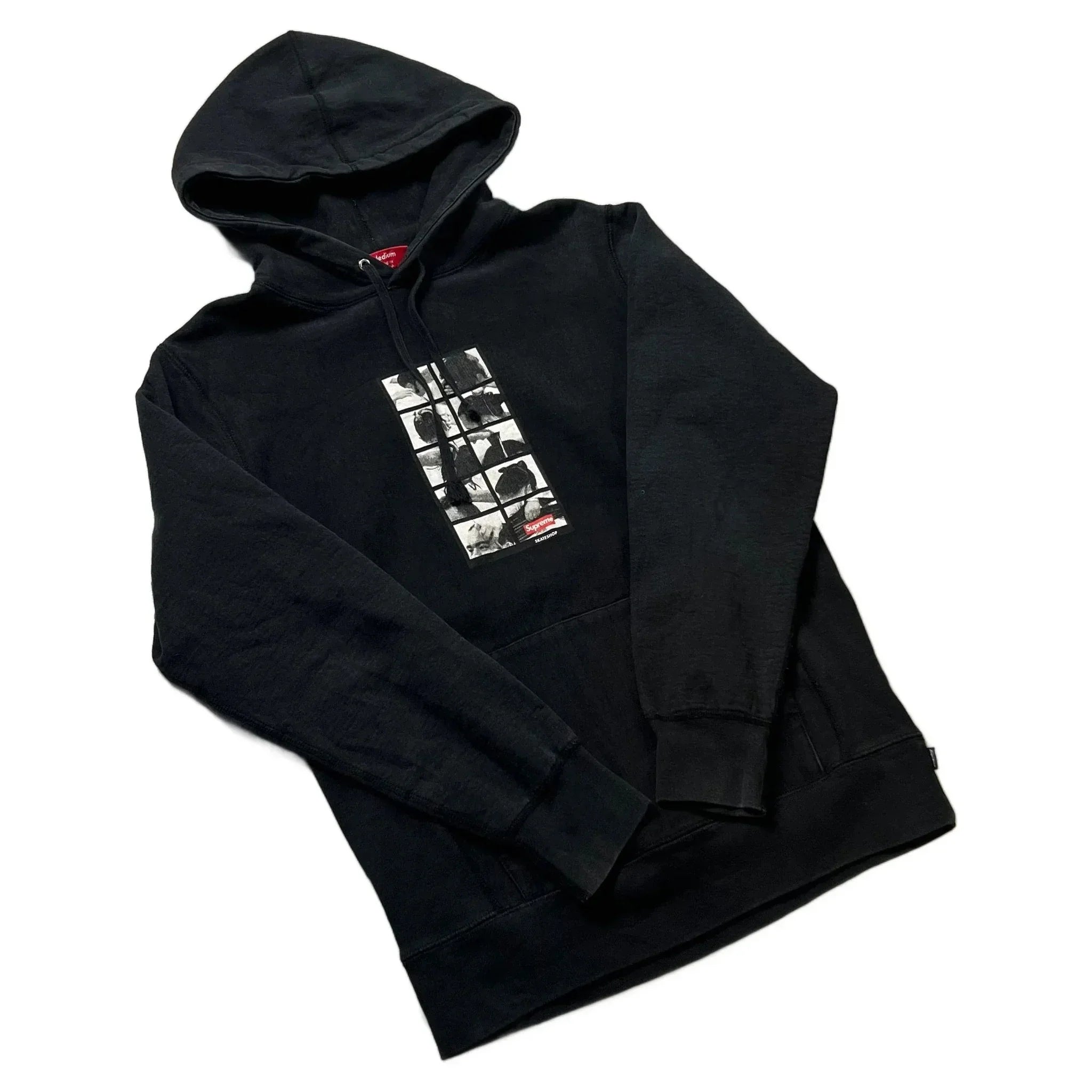 Black Supreme Hoodie - M | The Streetwear Studio