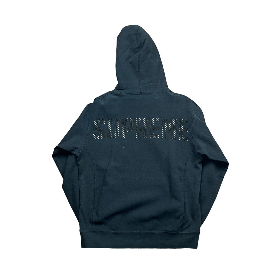 Black Supreme Hoodie - Medium - The Streetwear Studio