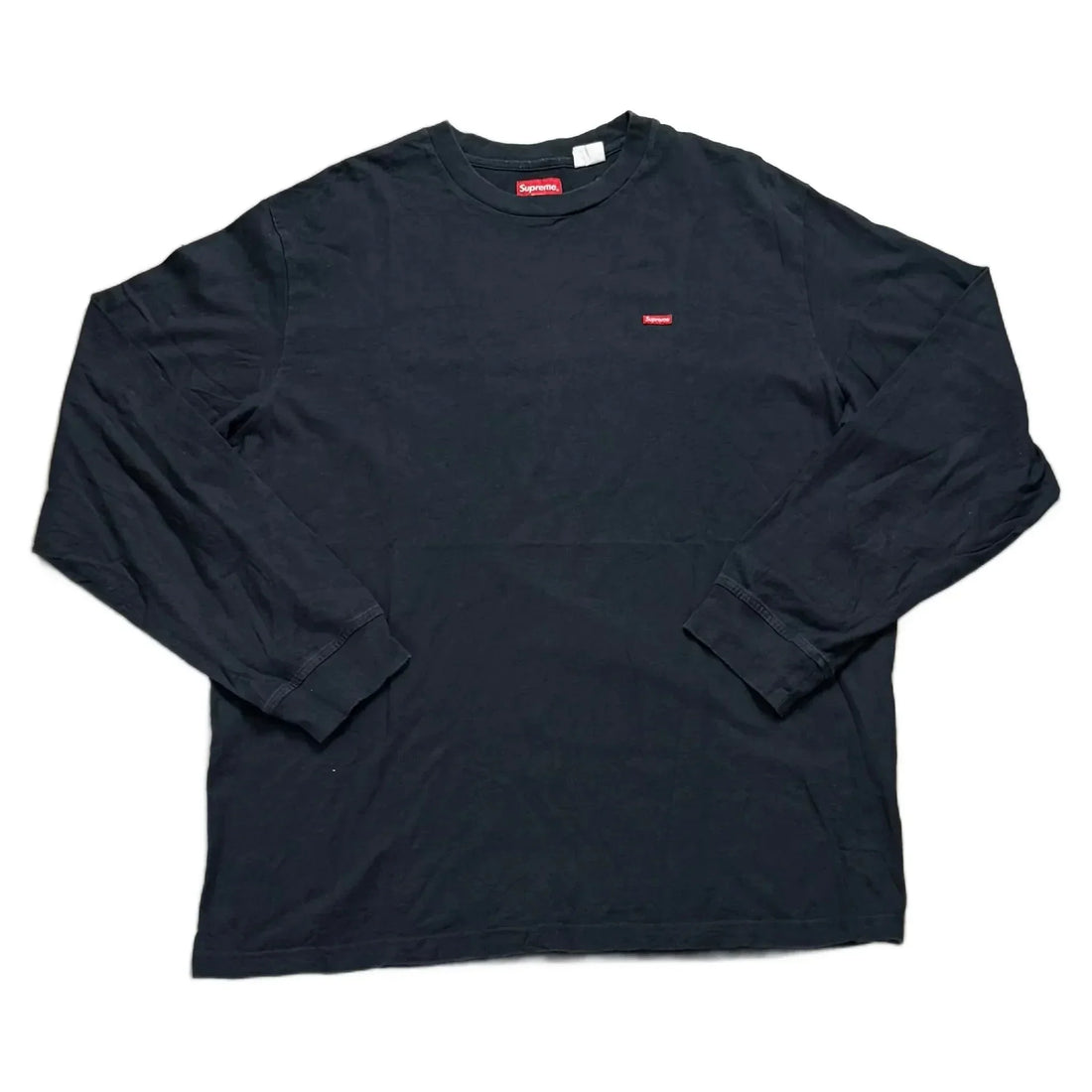 Black Supreme Long Sleeve Tee - L | The Streetwear Studio