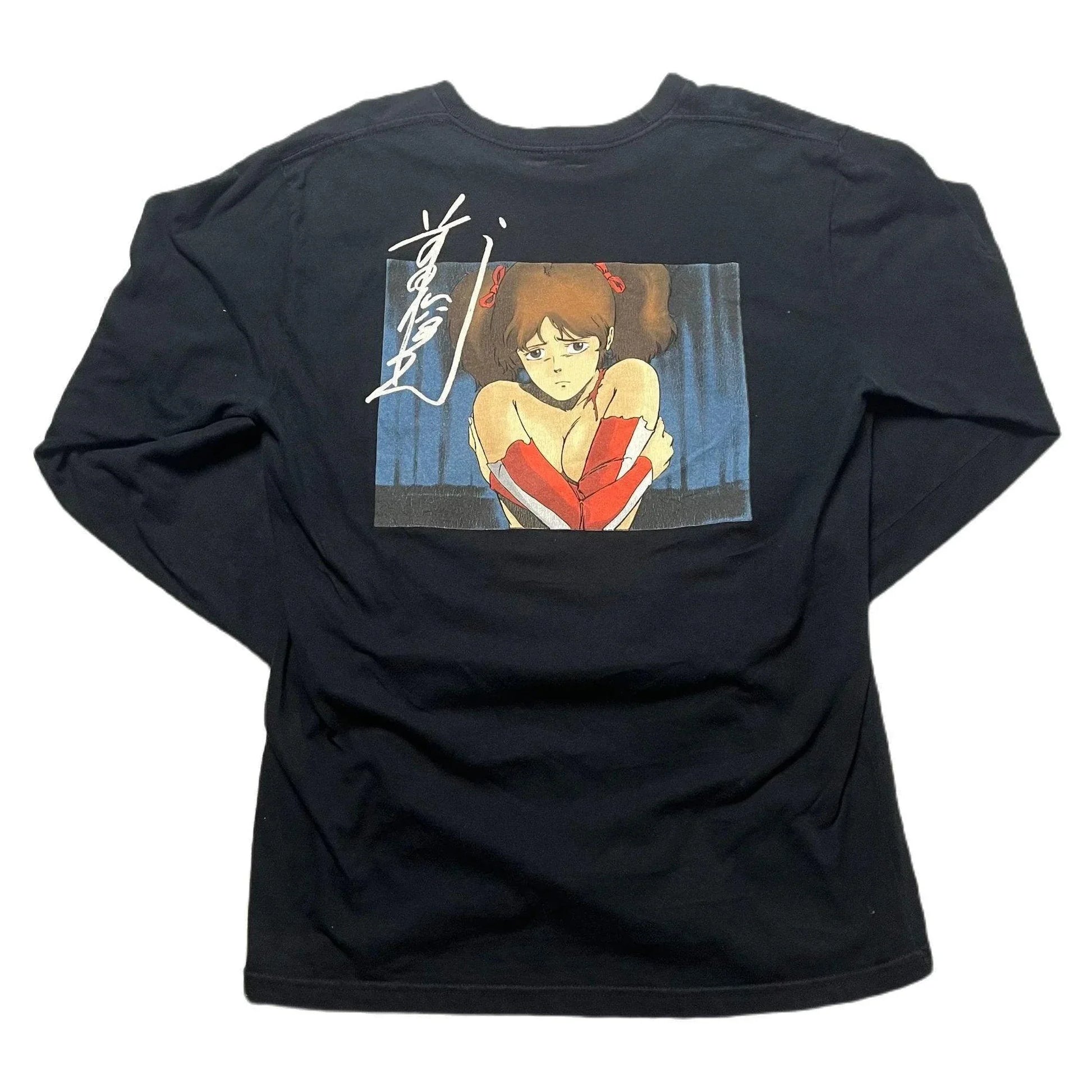 Black Supreme Long Sleeve Tee - L | The Streetwear Studio