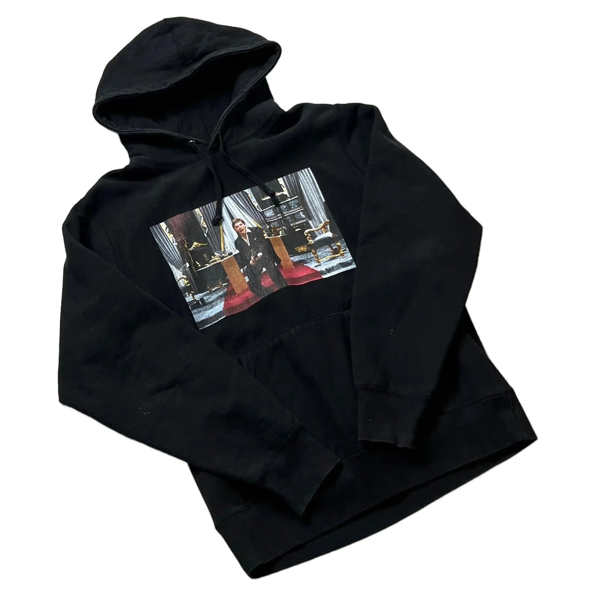 Black Supreme Scarface Hoodie - M | The Streetwear Studio