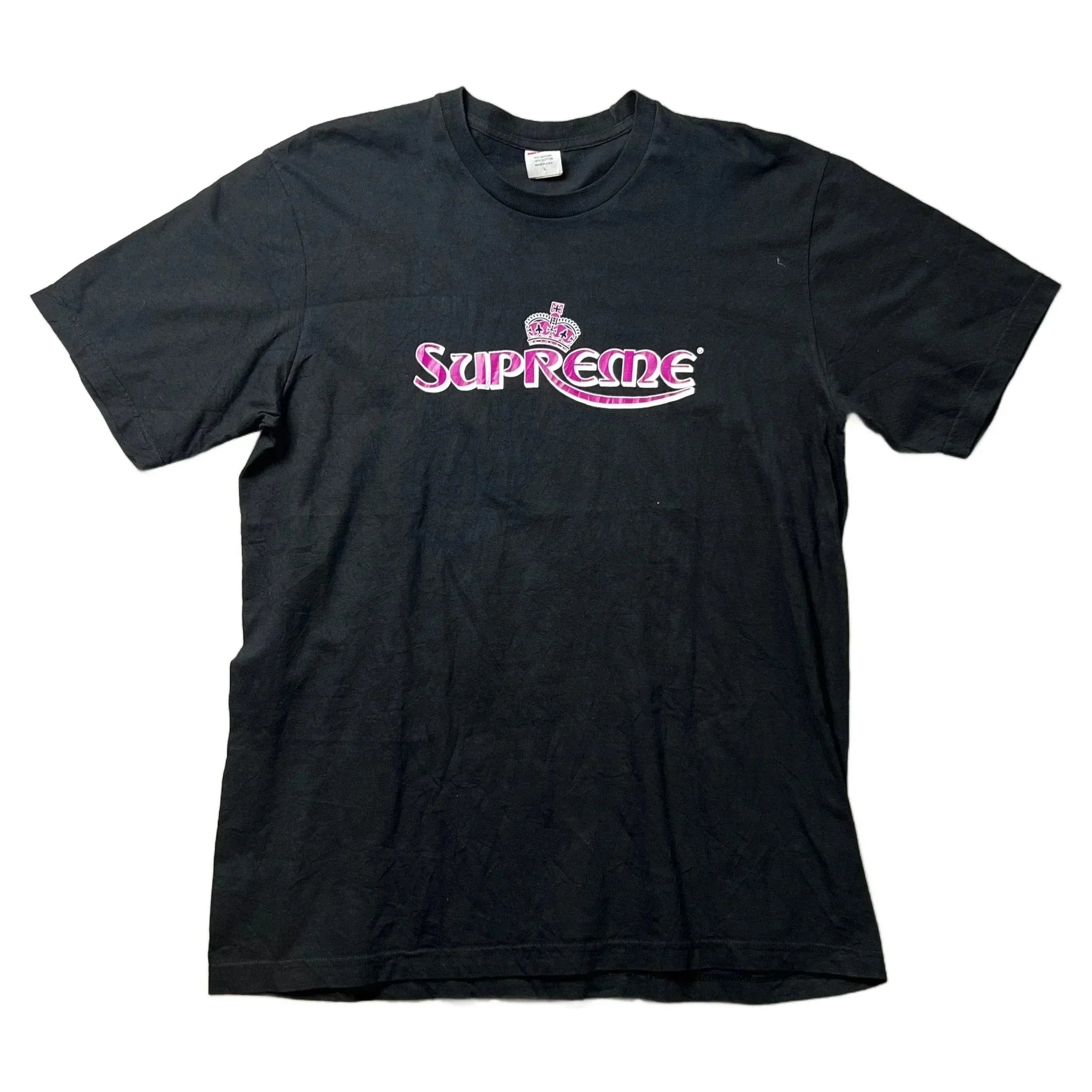 Black Supreme Tee - L | The Streetwear Studio