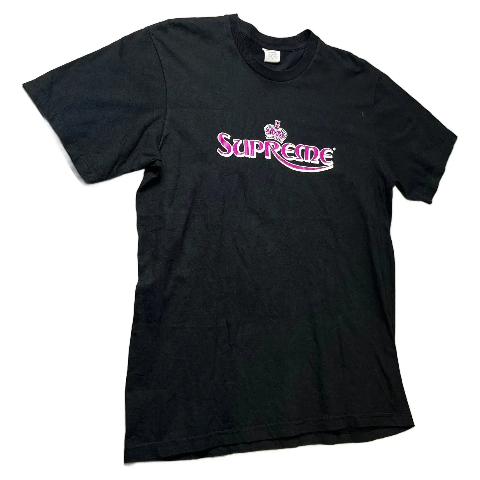 Black Supreme Tee - L | The Streetwear Studio