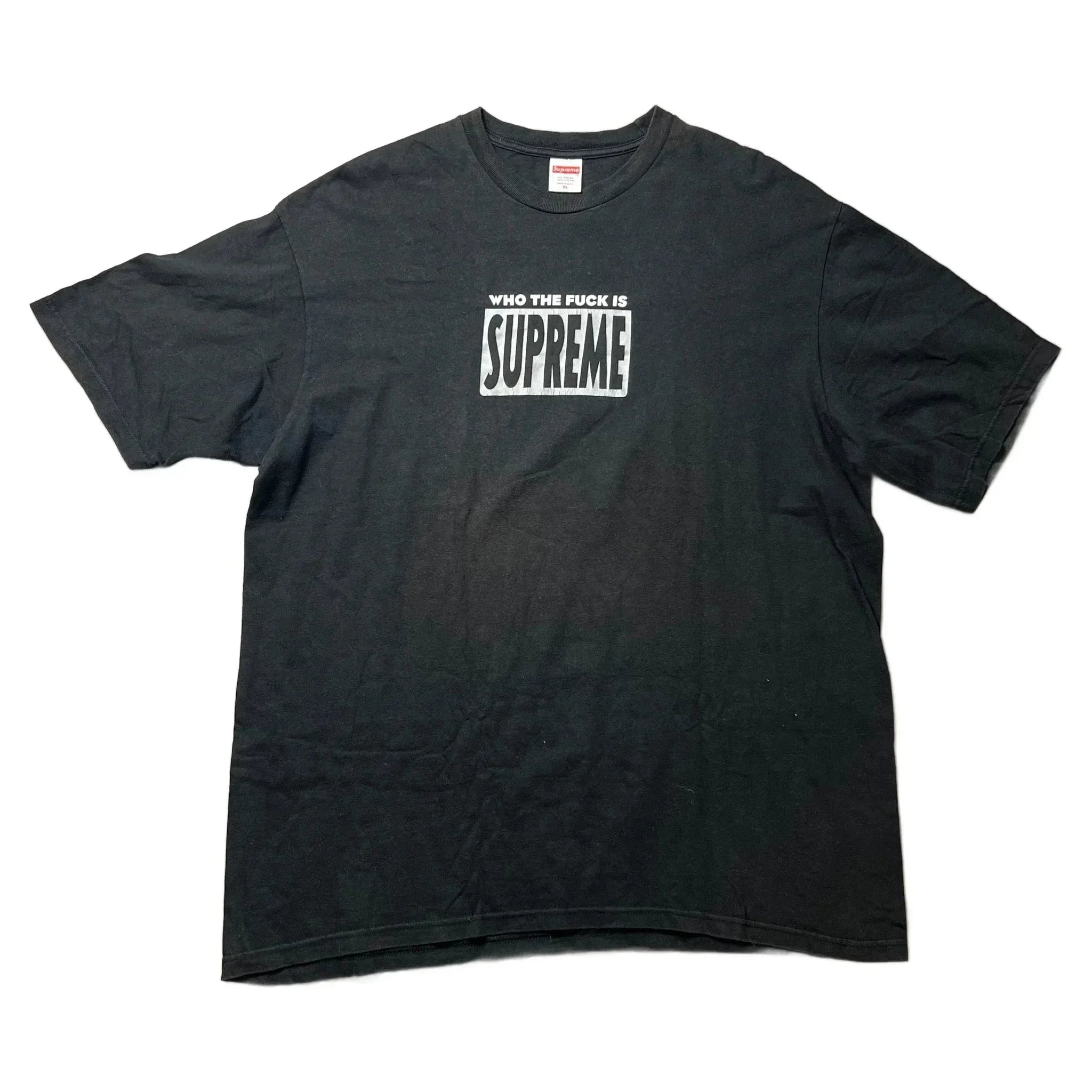 Black Supreme Tee - XL | The Streetwear Studio