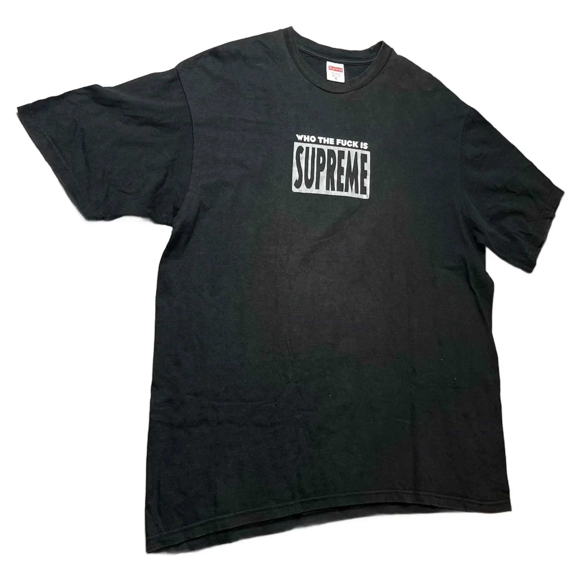 Black Supreme Tee - XL | The Streetwear Studio
