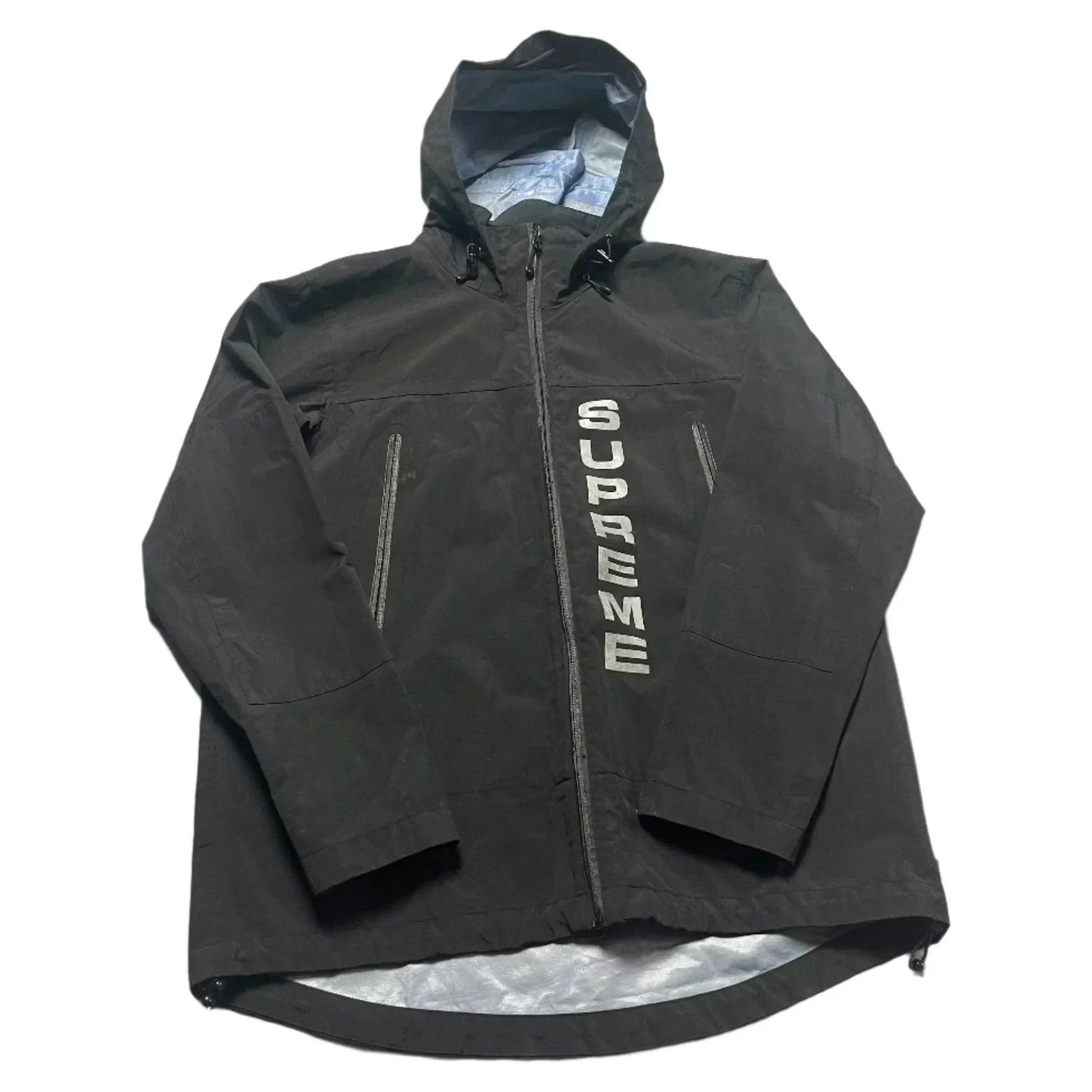 Black Supreme Waterproof Jacket - M | The Streetwear Studio