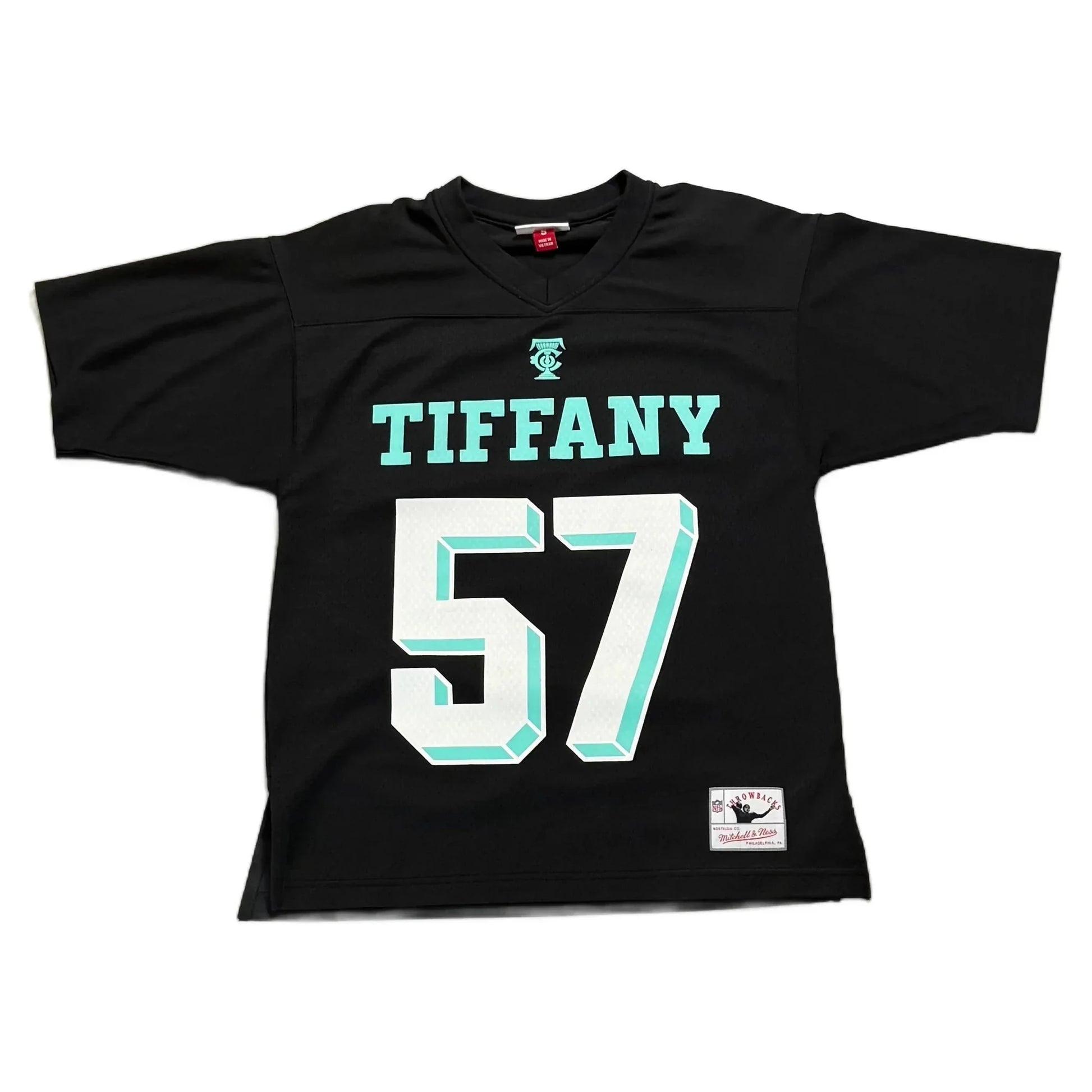 Black Tiffany x Mitchell & Ness NFL Jersey - S | The Streetwear Studio