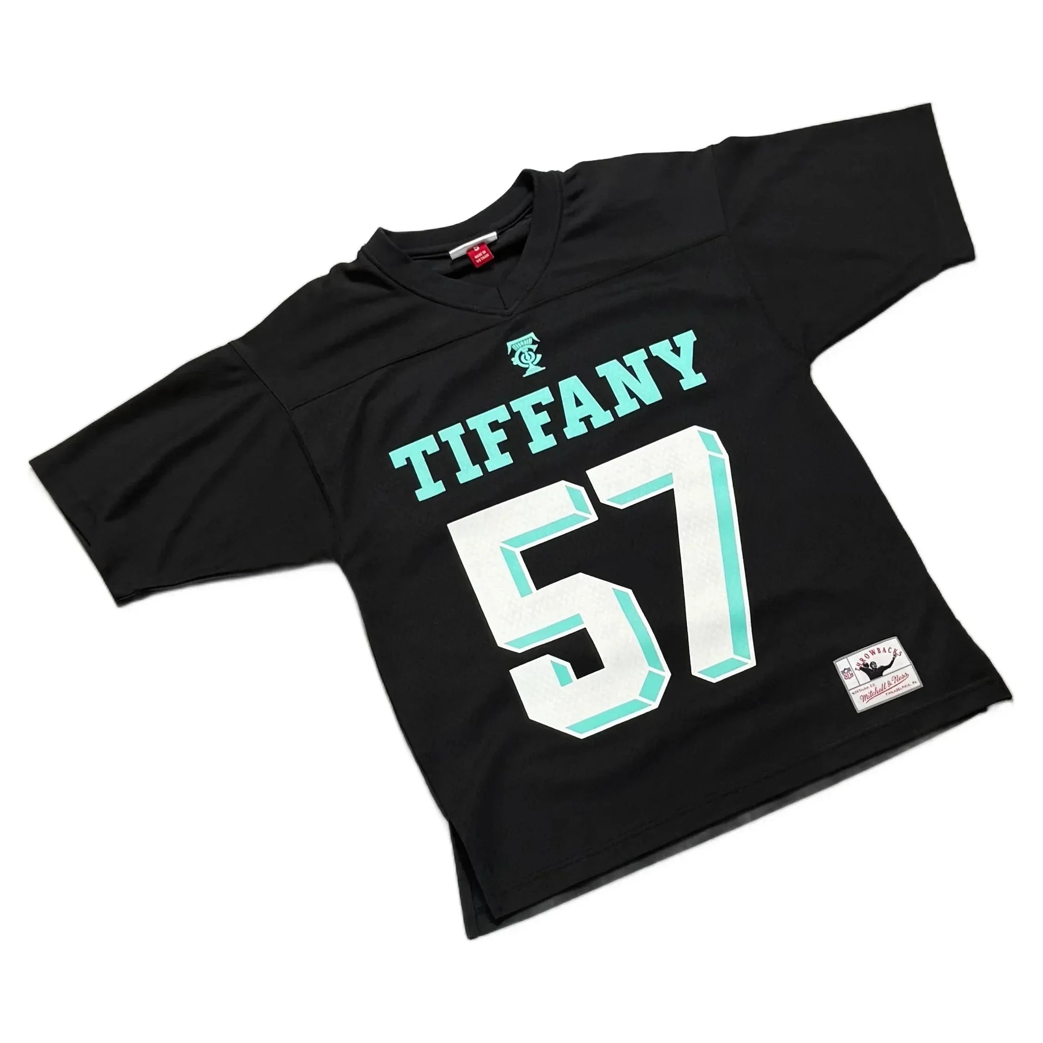 Black Tiffany x Mitchell & Ness NFL Jersey - S | The Streetwear Studio