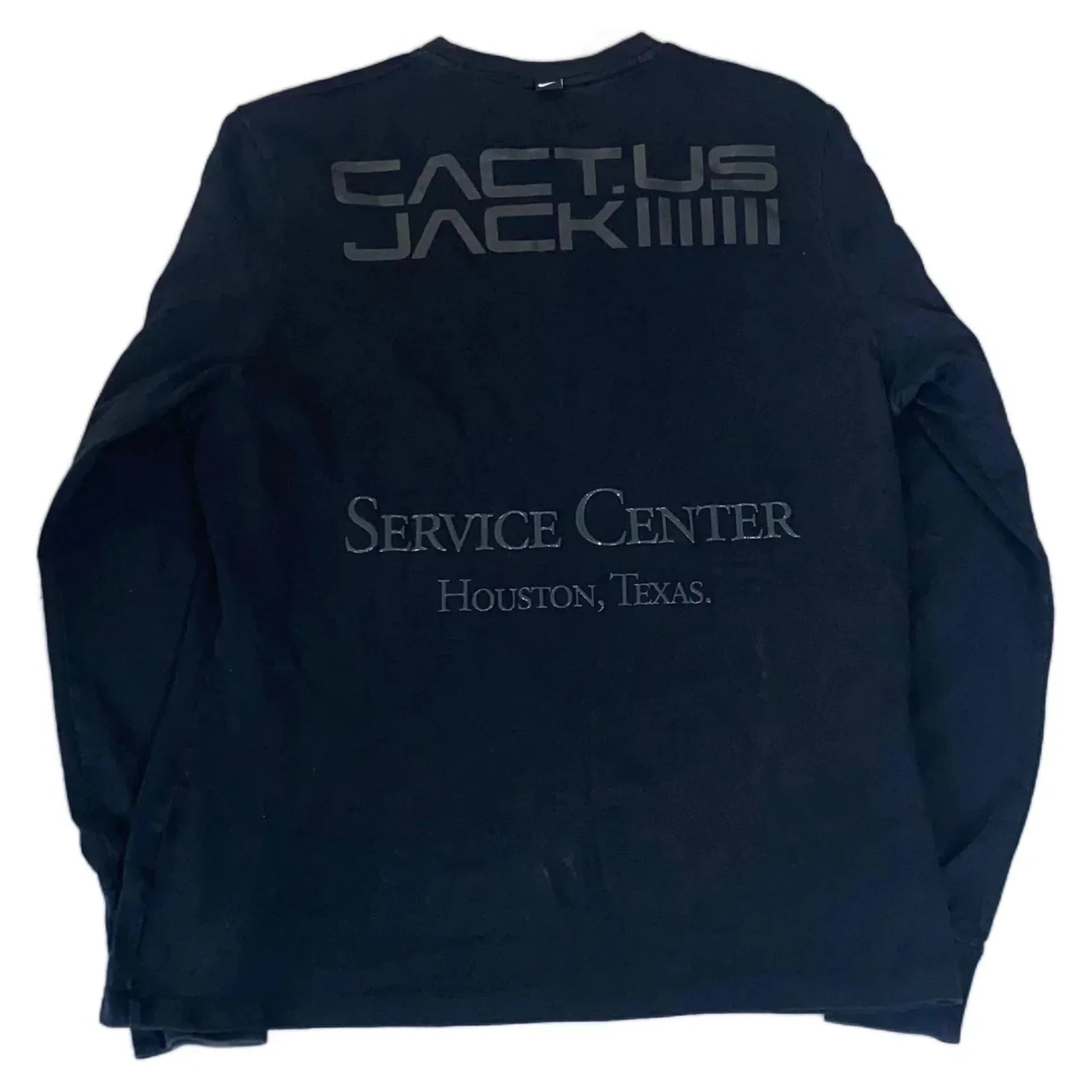 Black Travis Scott Long Sleeve Tee - XL | The Streetwear Studio