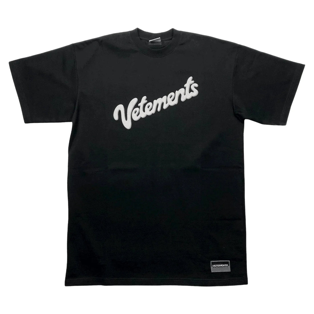 Black Vetements Oversized Sweet Logo Tee - XS (Recommended Size - XL) | The Streetwear Studio