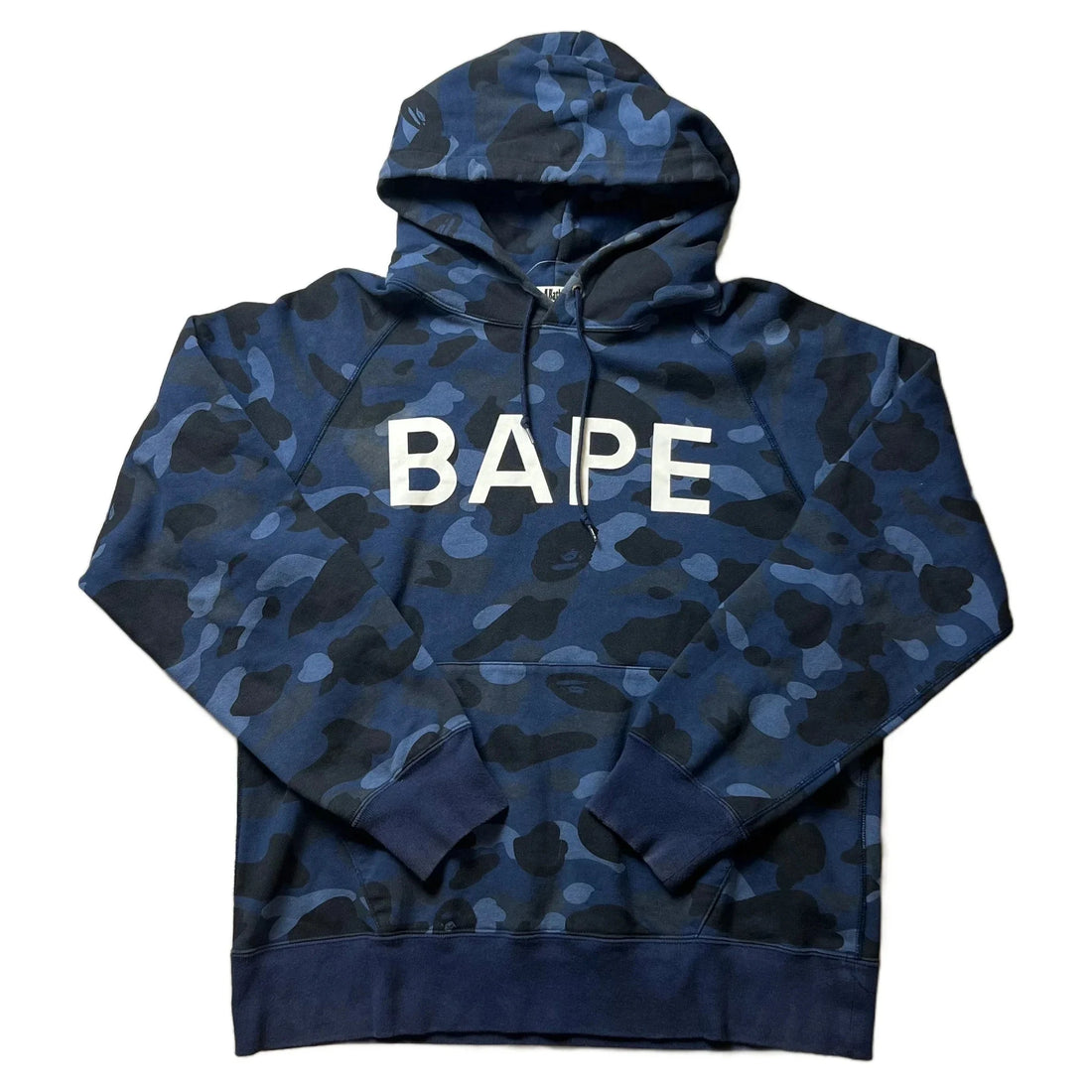 Blue A Bathing Ape (BAPE) Hoodie - L | The Streetwear Studio