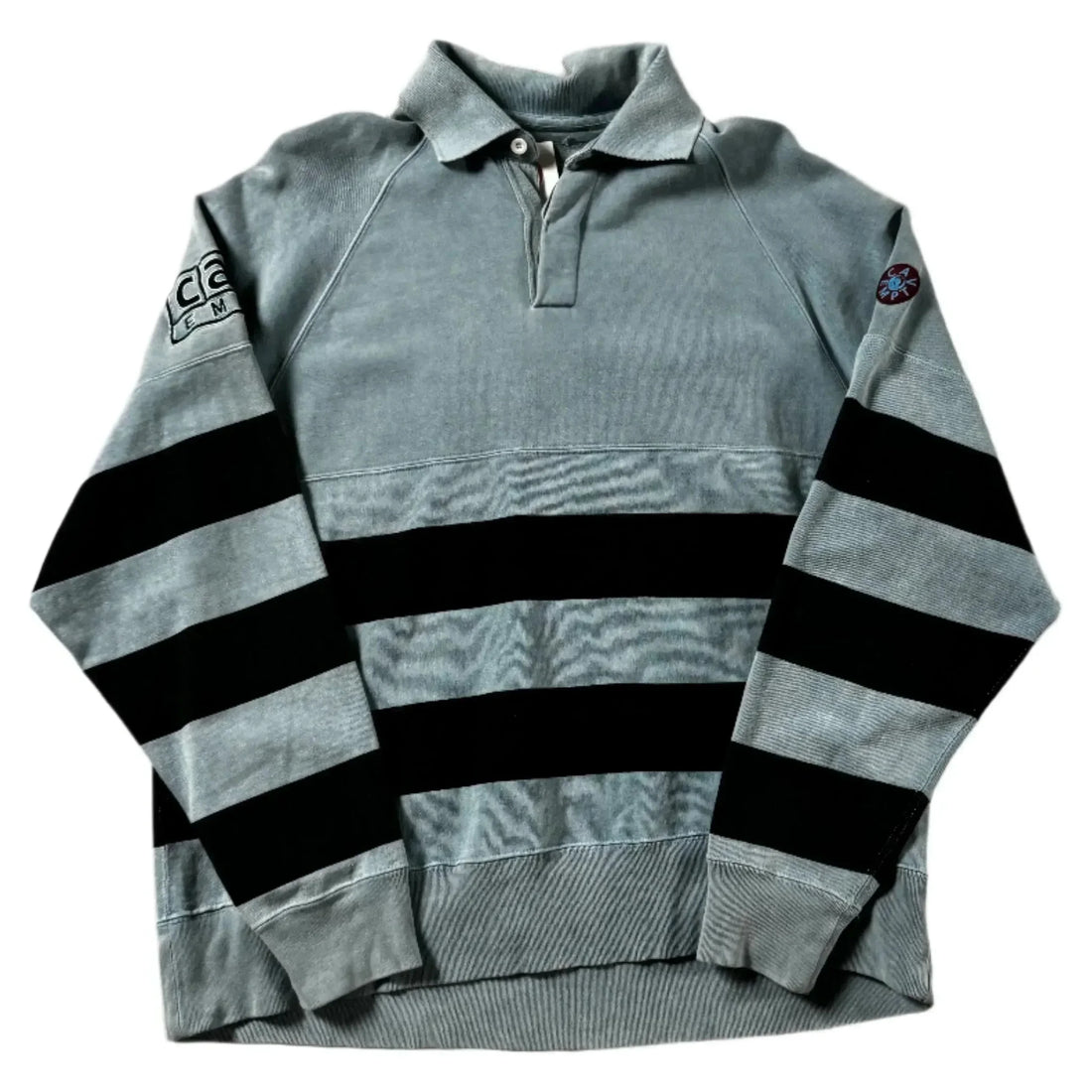 Blue + Black Cav Empt Sweatshirt - M | The Streetwear Studio