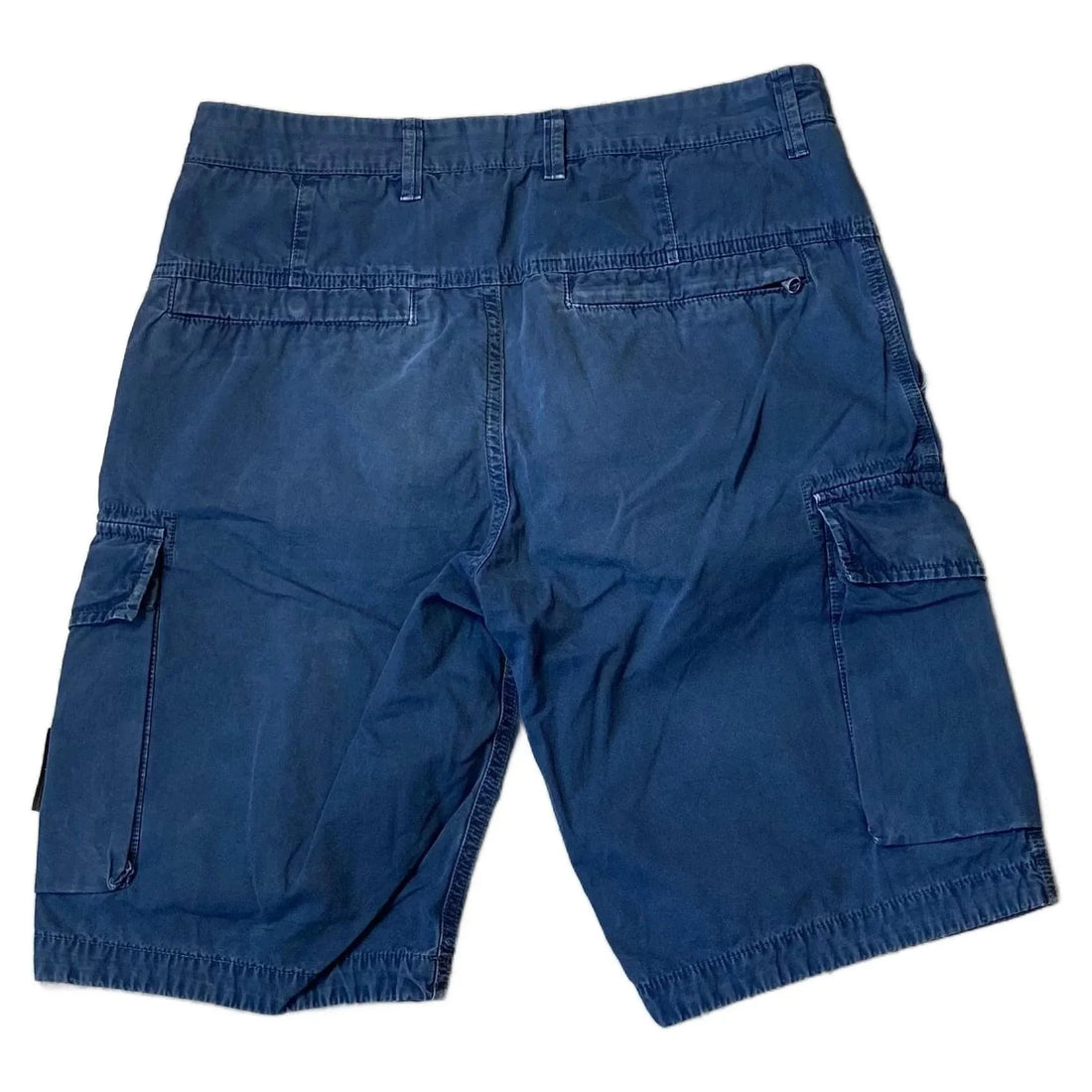Blue Stone Island Cargo Shorts - W30 | The Streetwear Studio