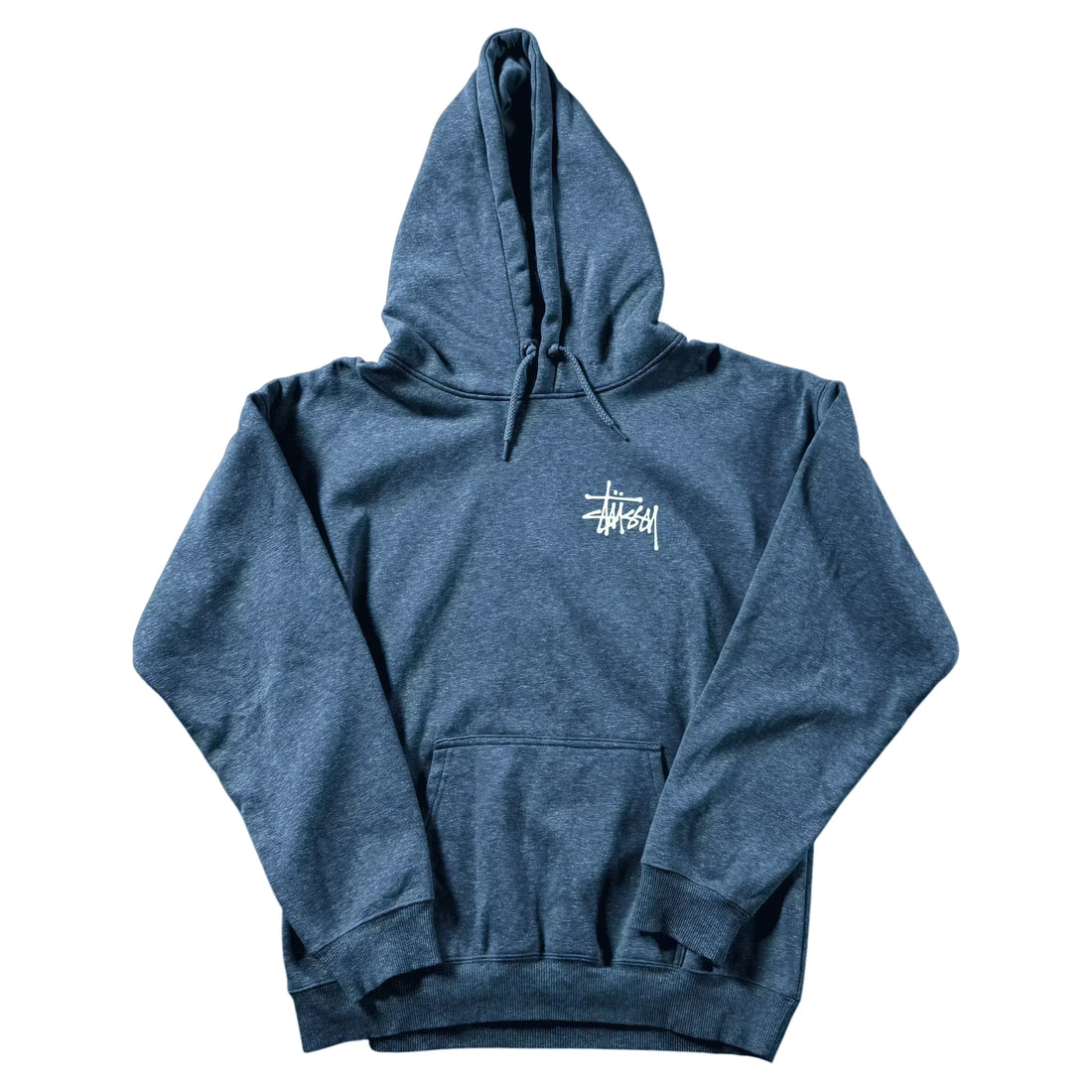 Blue Stussy Hoodie - M | The Streetwear Studio