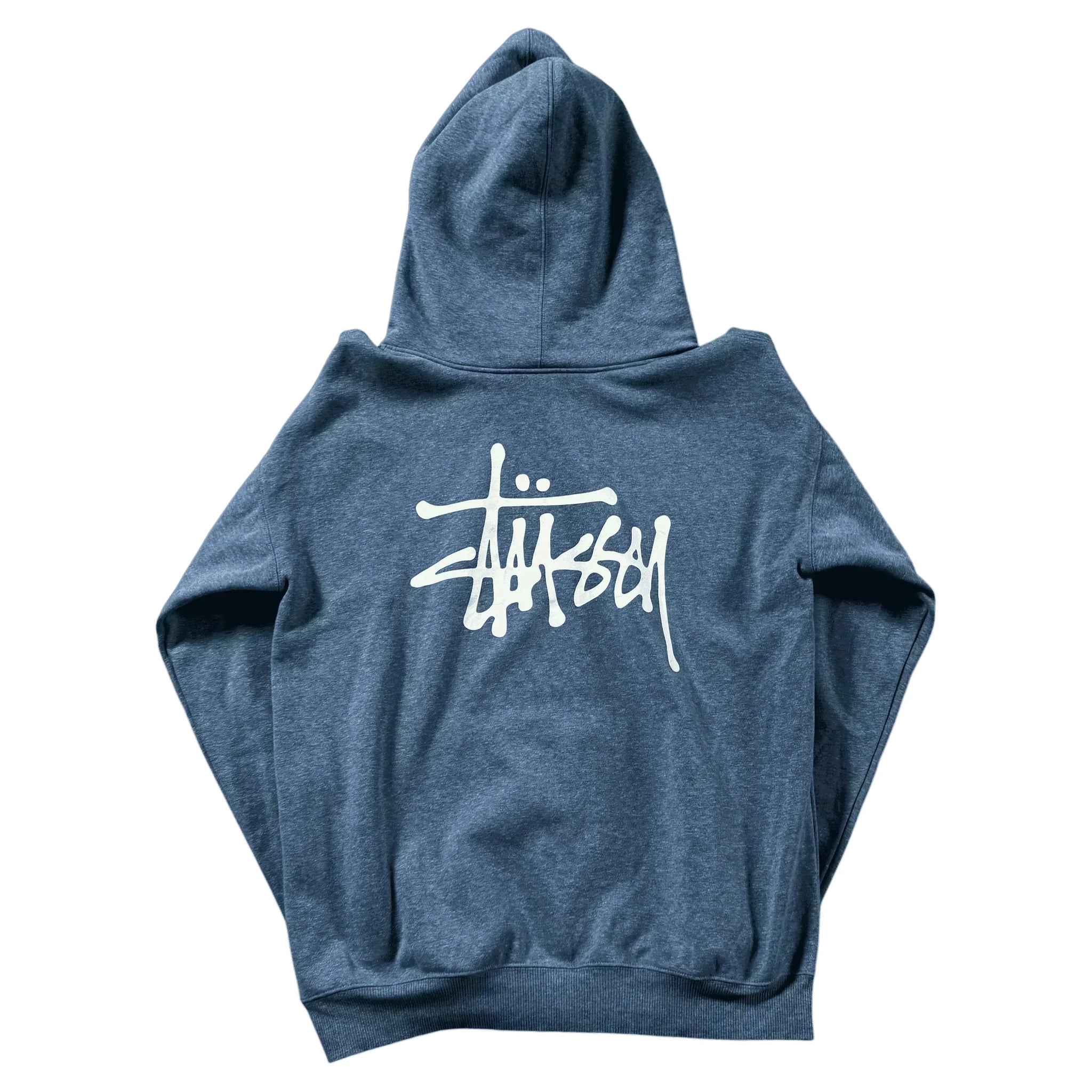 Blue Stussy Hoodie - M | The Streetwear Studio