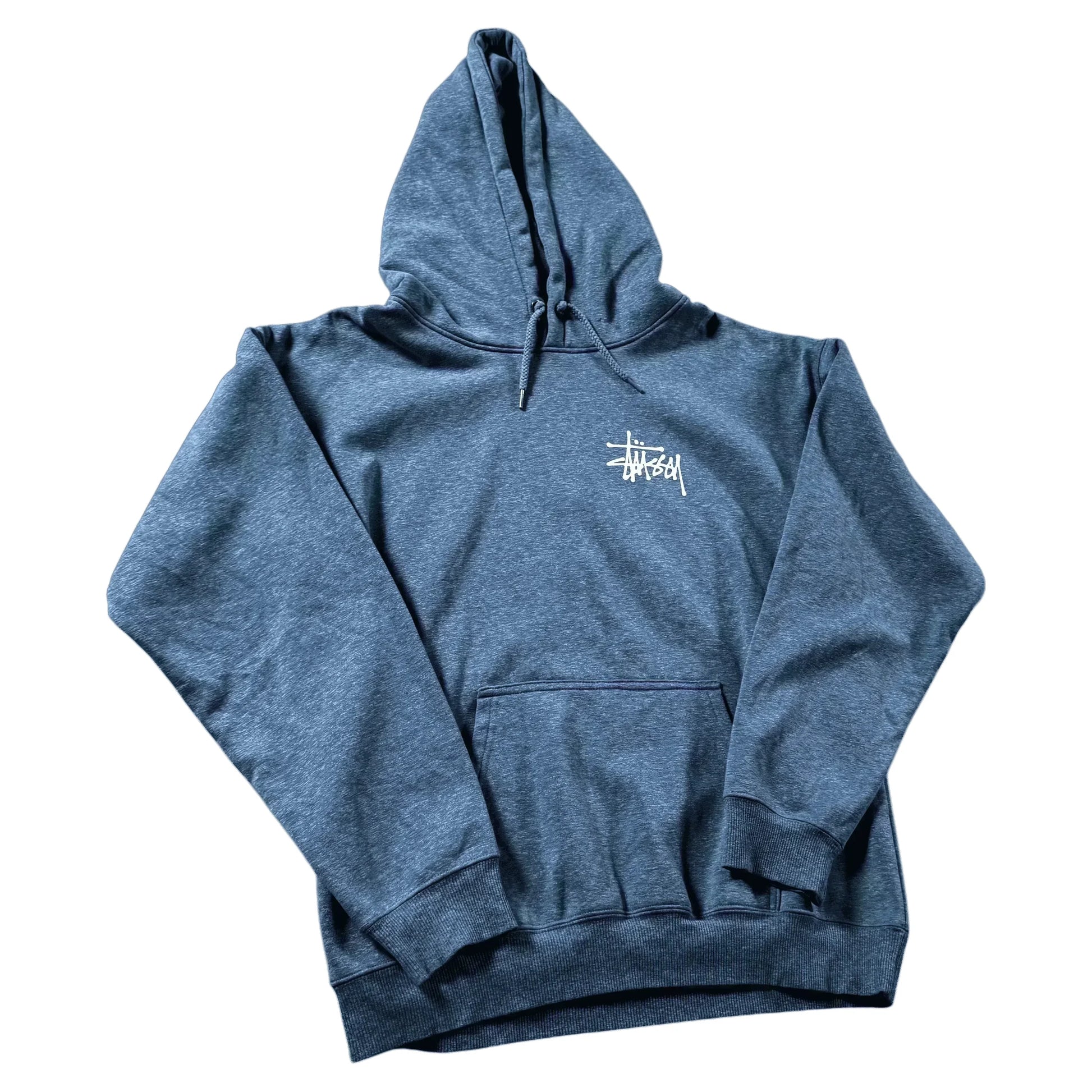 Blue Stussy Hoodie - M | The Streetwear Studio