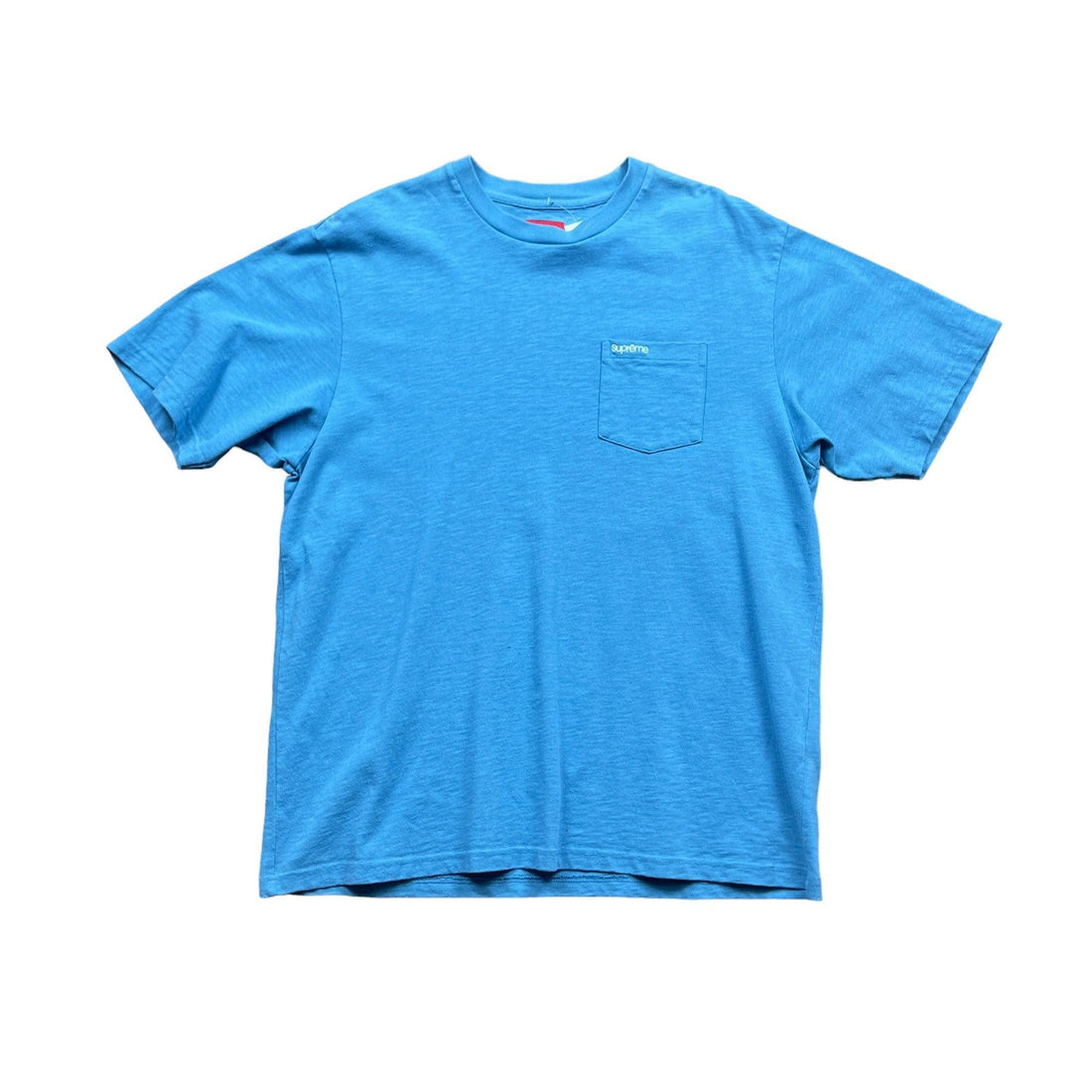 Blue Supreme Tee - Large - The Streetwear Studio