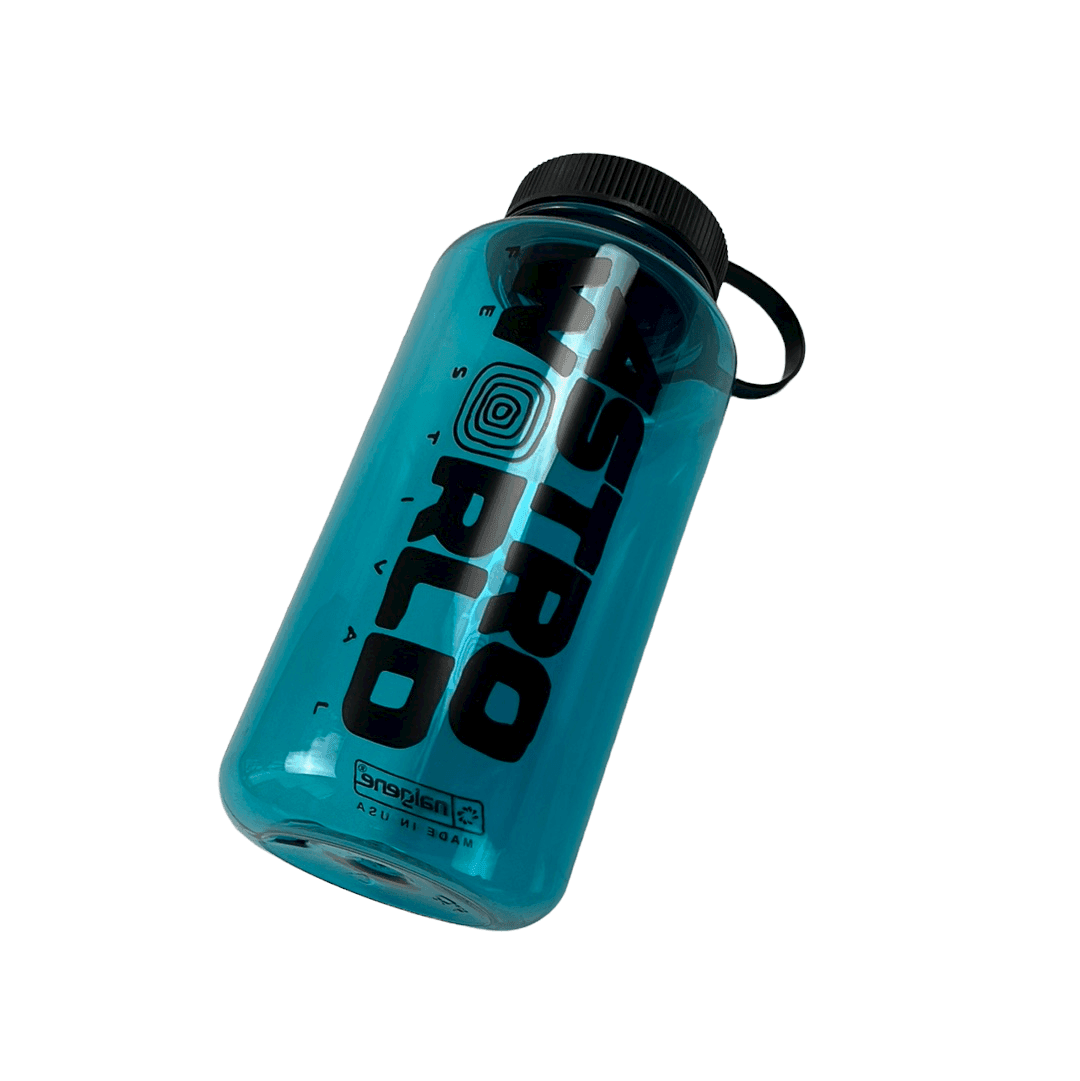 Blue Travis Scott Astroworld Water Bottle - The Streetwear Studio