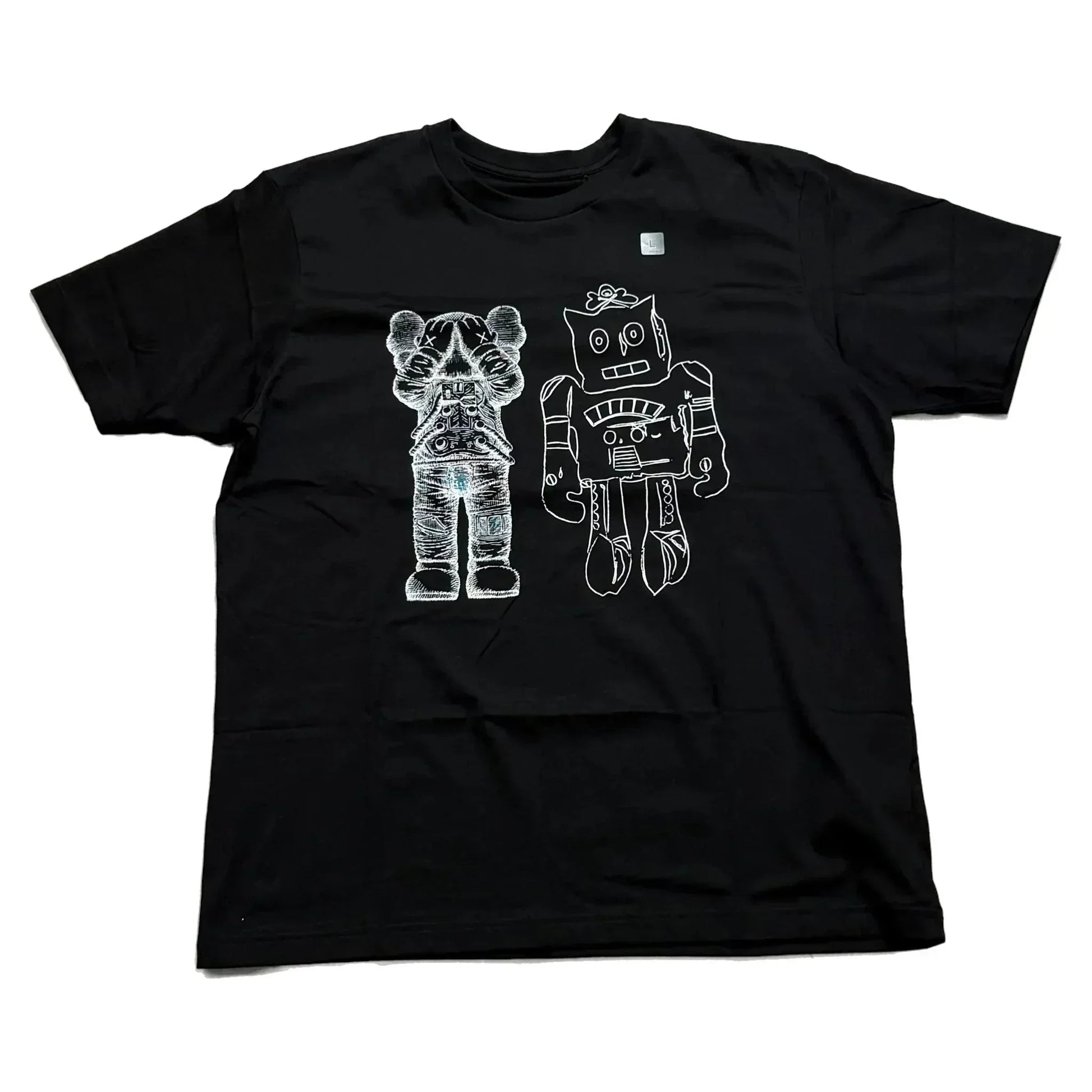 BNWT Black Uniqlo x KAWS Tee - L | The Streetwear Studio