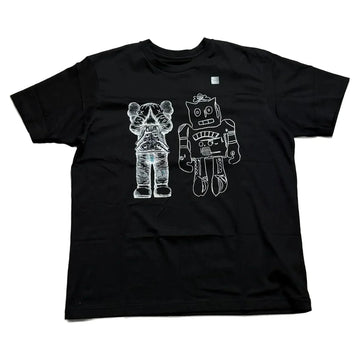 BNWT Black Uniqlo x KAWS Tee - L | The Streetwear Studio