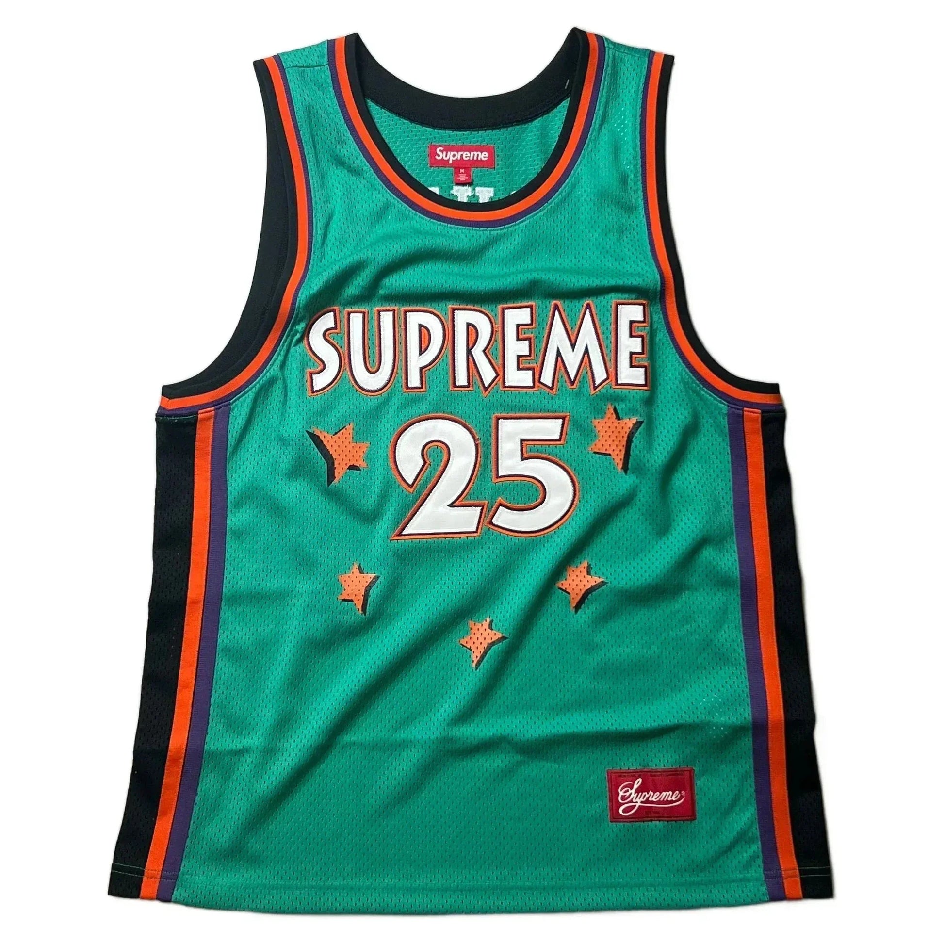 BNWT Green Supreme Basketball Jersey - M | The Streetwear Studio