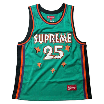 BNWT Green Supreme Basketball Jersey - M | The Streetwear Studio