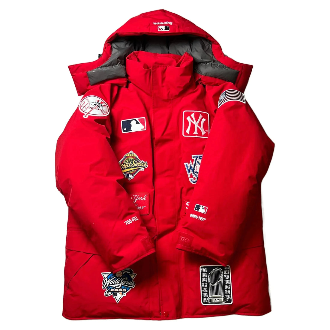 BNWT Red Supreme Gore-Tex Coat - M | The Streetwear Studio
