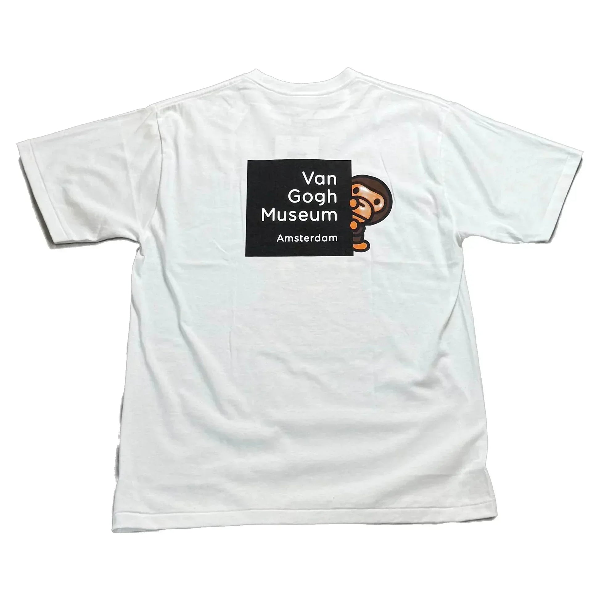 BNWT White A Bathing Ape (BAPE) x Van Gogh Tee - L | The Streetwear Studio