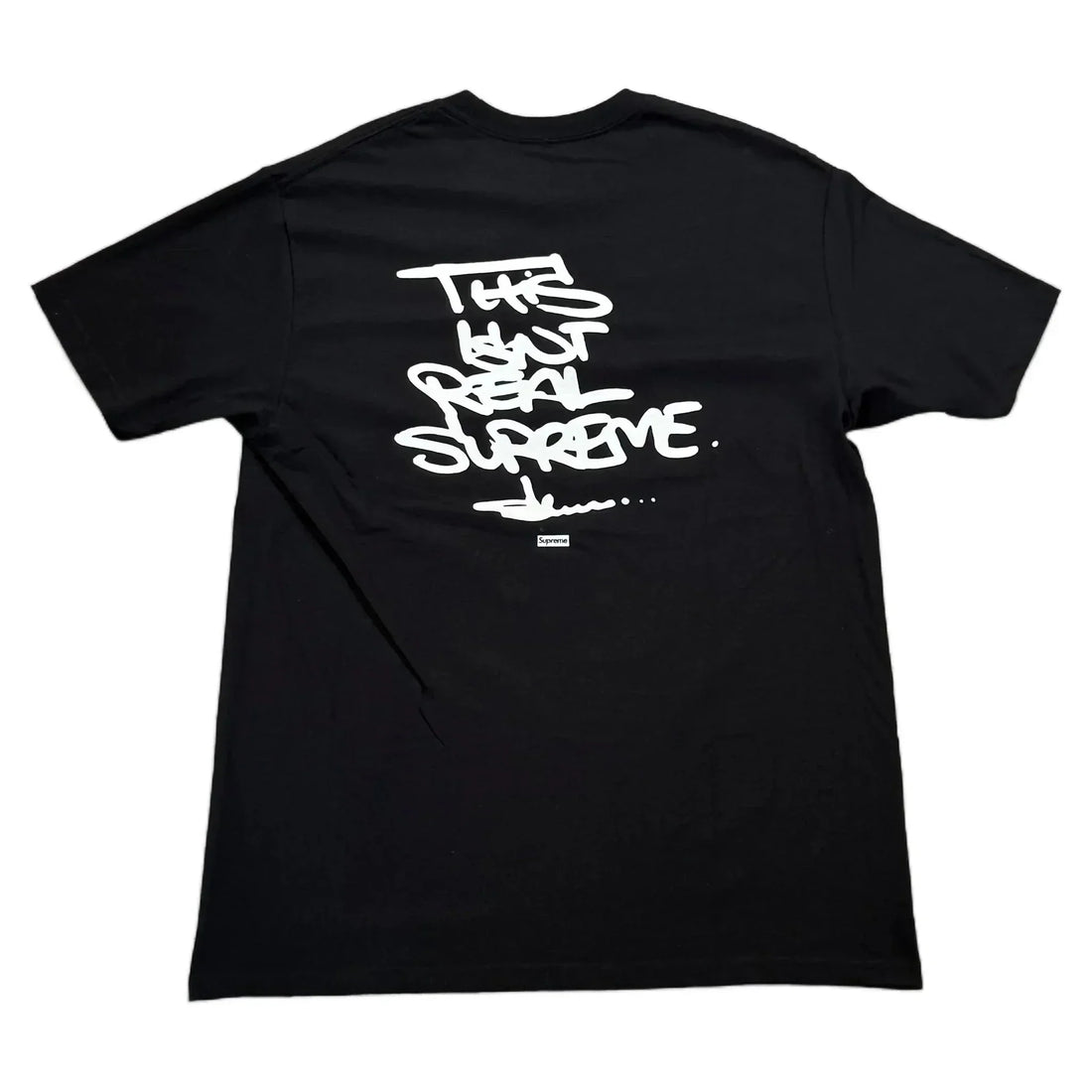 Brand New Black Supreme Tee - L | The Streetwear Studio