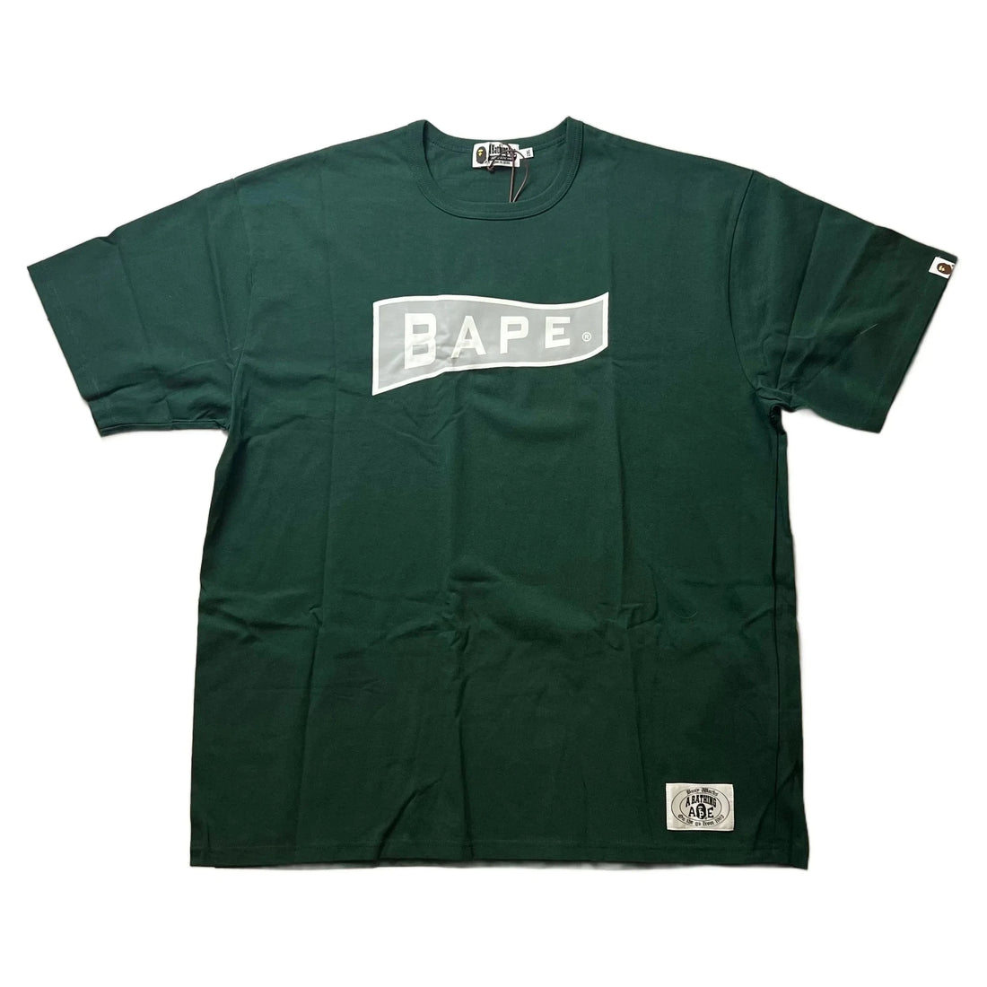 Brand New Green A Bathing Ape (BAPE) Tee - XXL | The Streetwear Studio