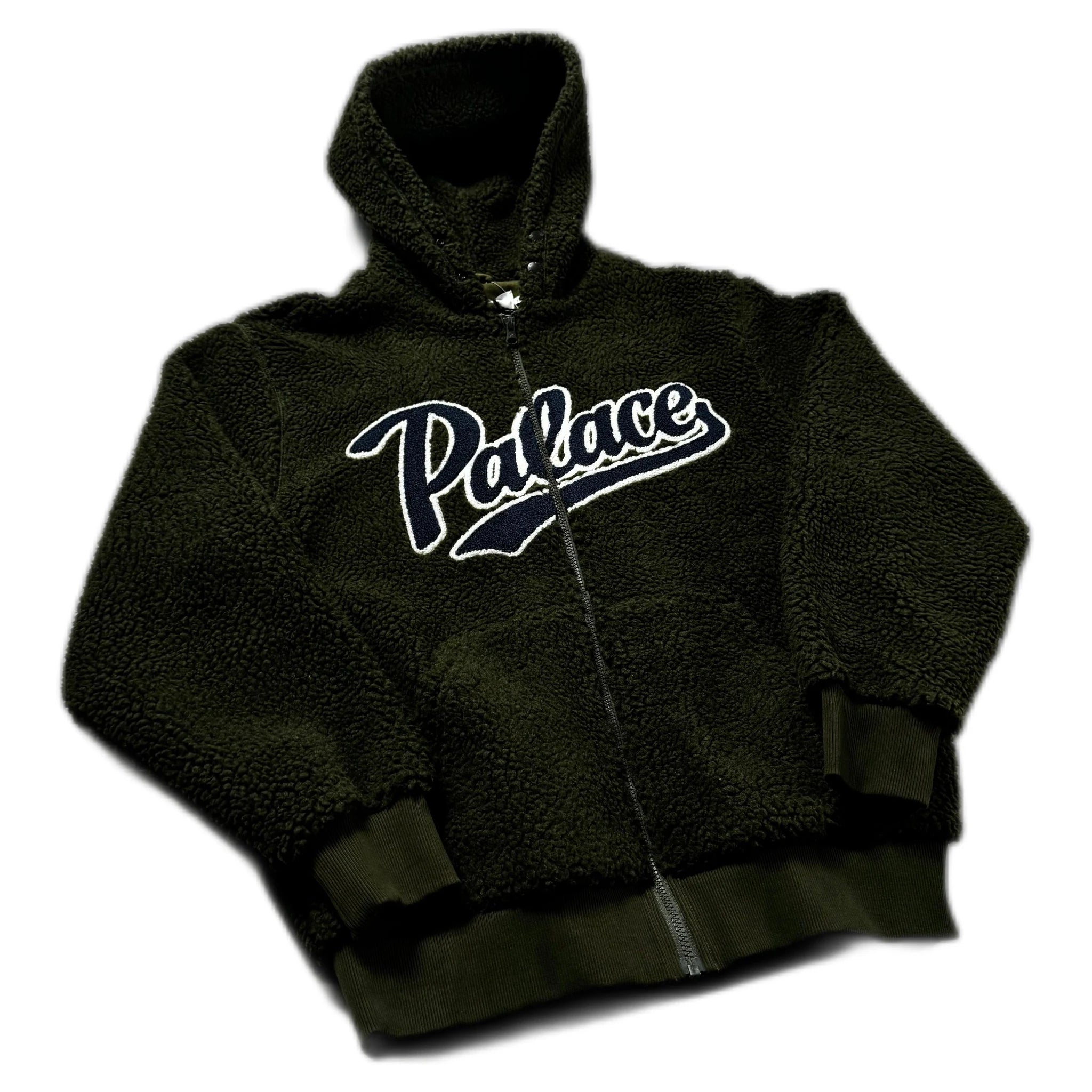 Brand New Green Palace Zip Up Hoodie - L | The Streetwear Studio
