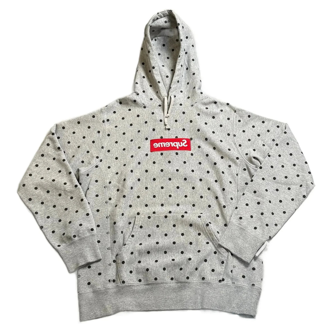 Brand New Supreme x Comme Des Garcons (CDG) Box Logo Hoodie - L | The Streetwear Studio