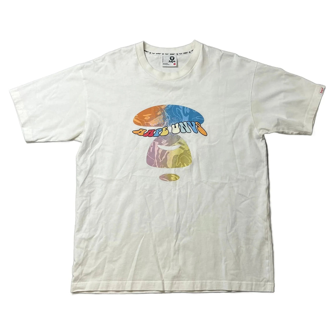 Brand New White A Bathing Ape (BAPE) Tee - L | The Streetwear Studio