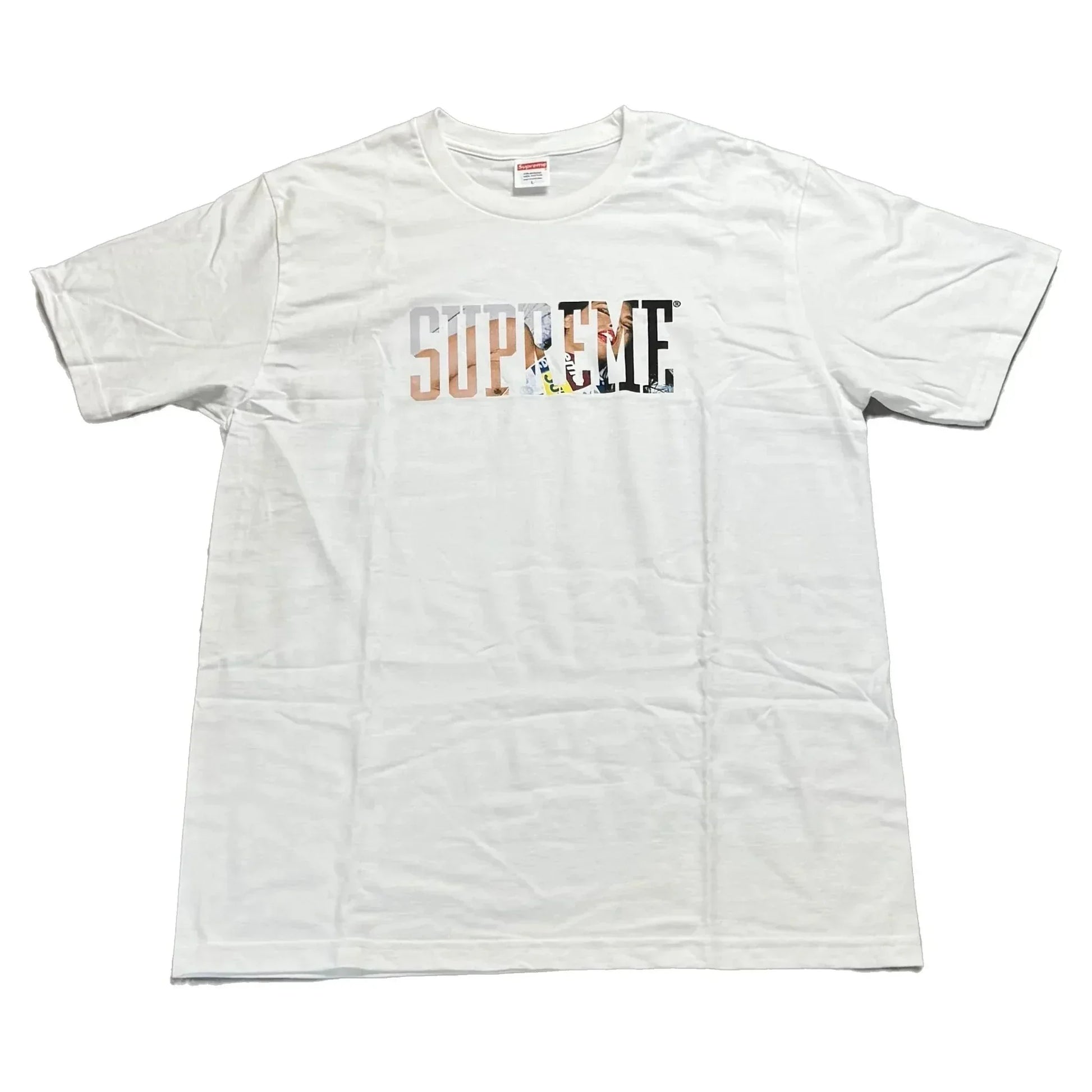 Brand New White Supreme Tee - L | The Streetwear Studio