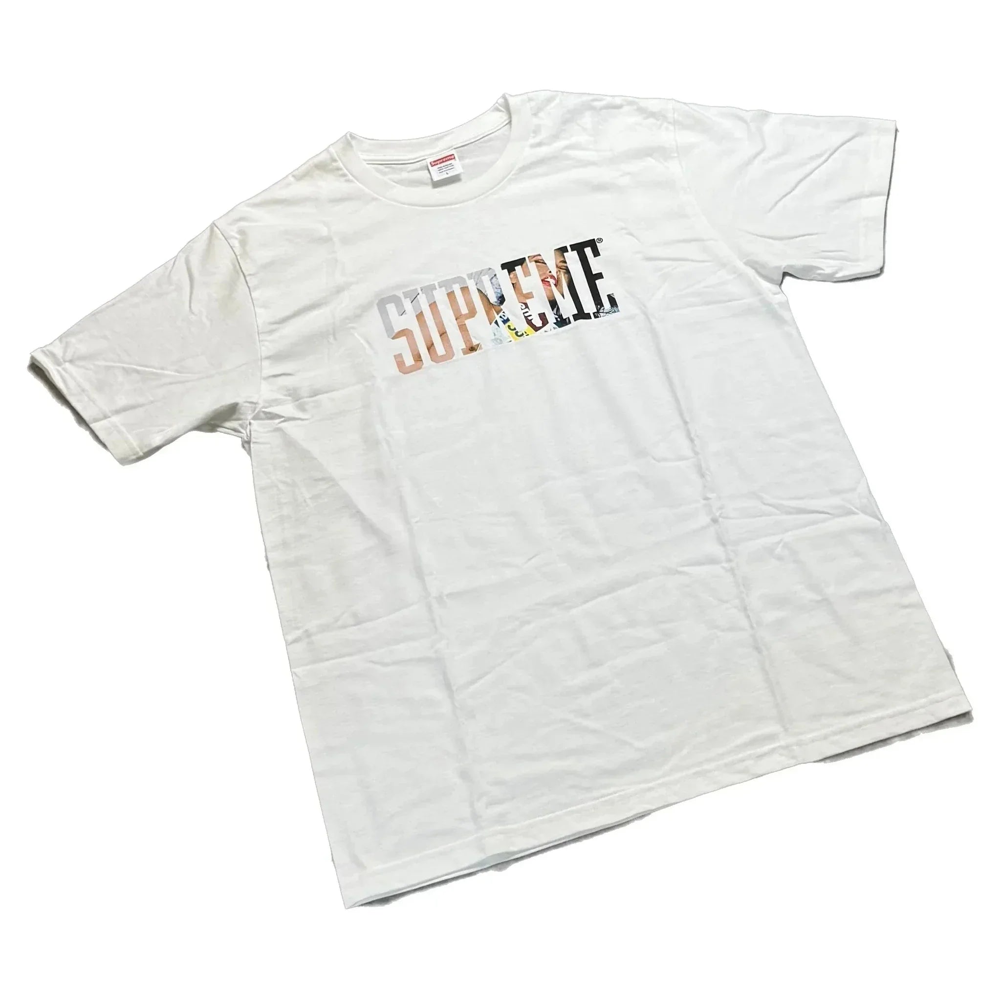 Brand New White Supreme Tee - L | The Streetwear Studio