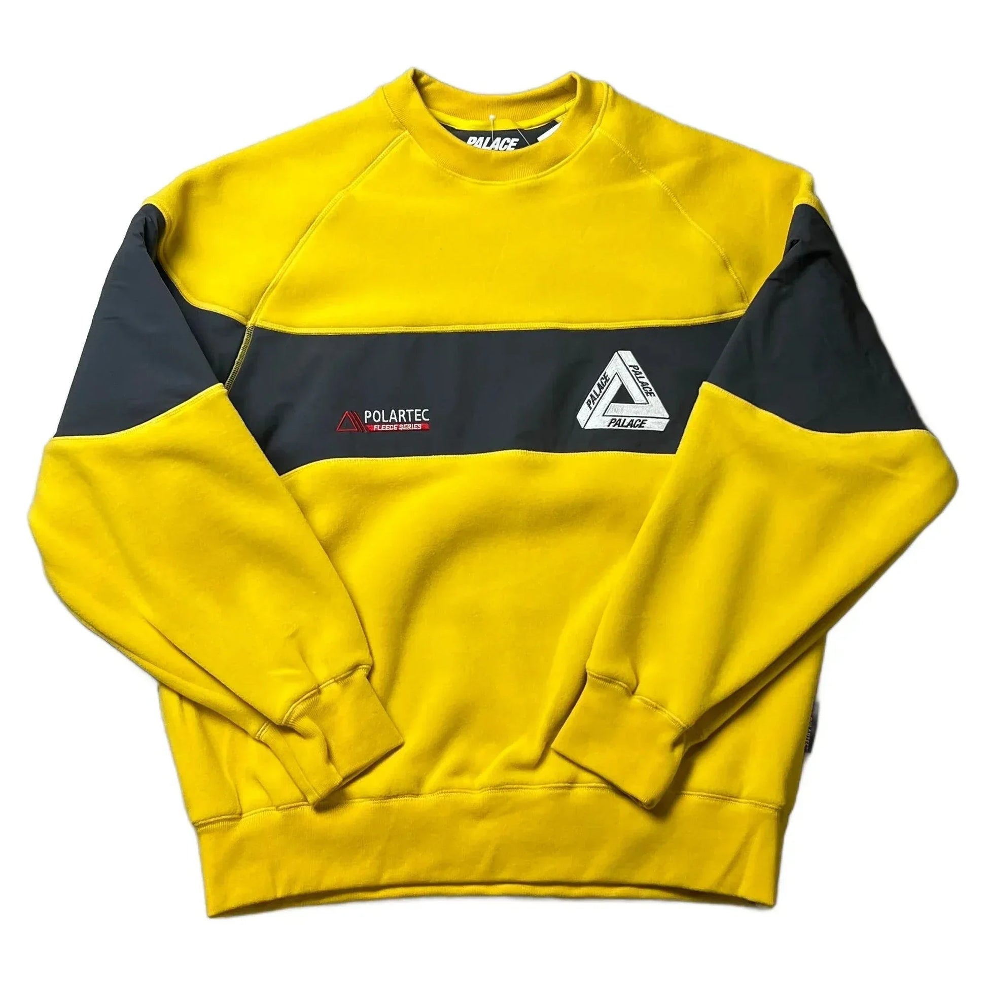 Brand New Yellow Palace Fleece Sweatshirt - L | The Streetwear Studio