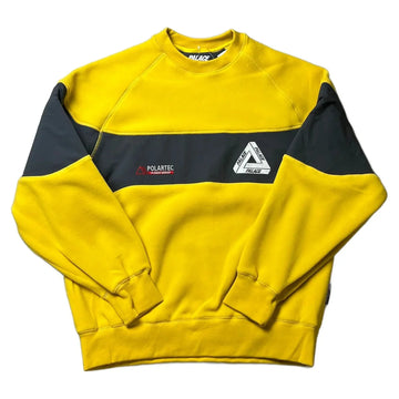 Brand New Yellow Palace Fleece Sweatshirt - L | The Streetwear Studio