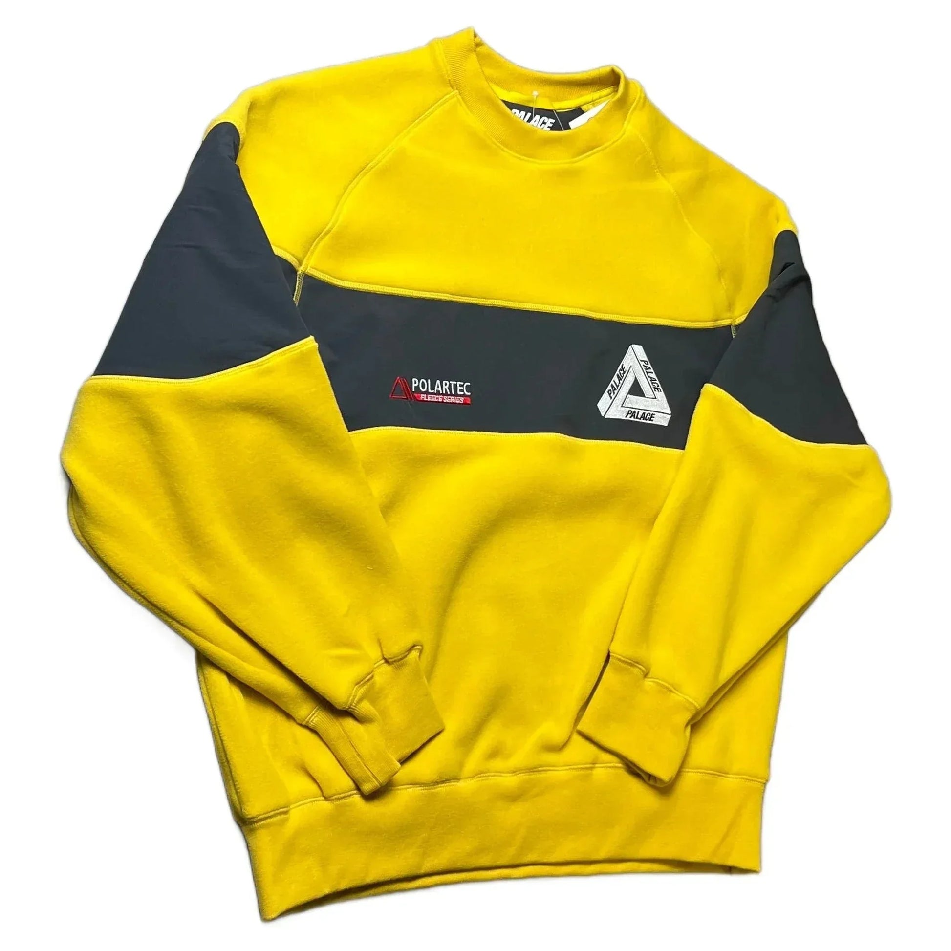 Brand New Yellow Palace Fleece Sweatshirt - L | The Streetwear Studio