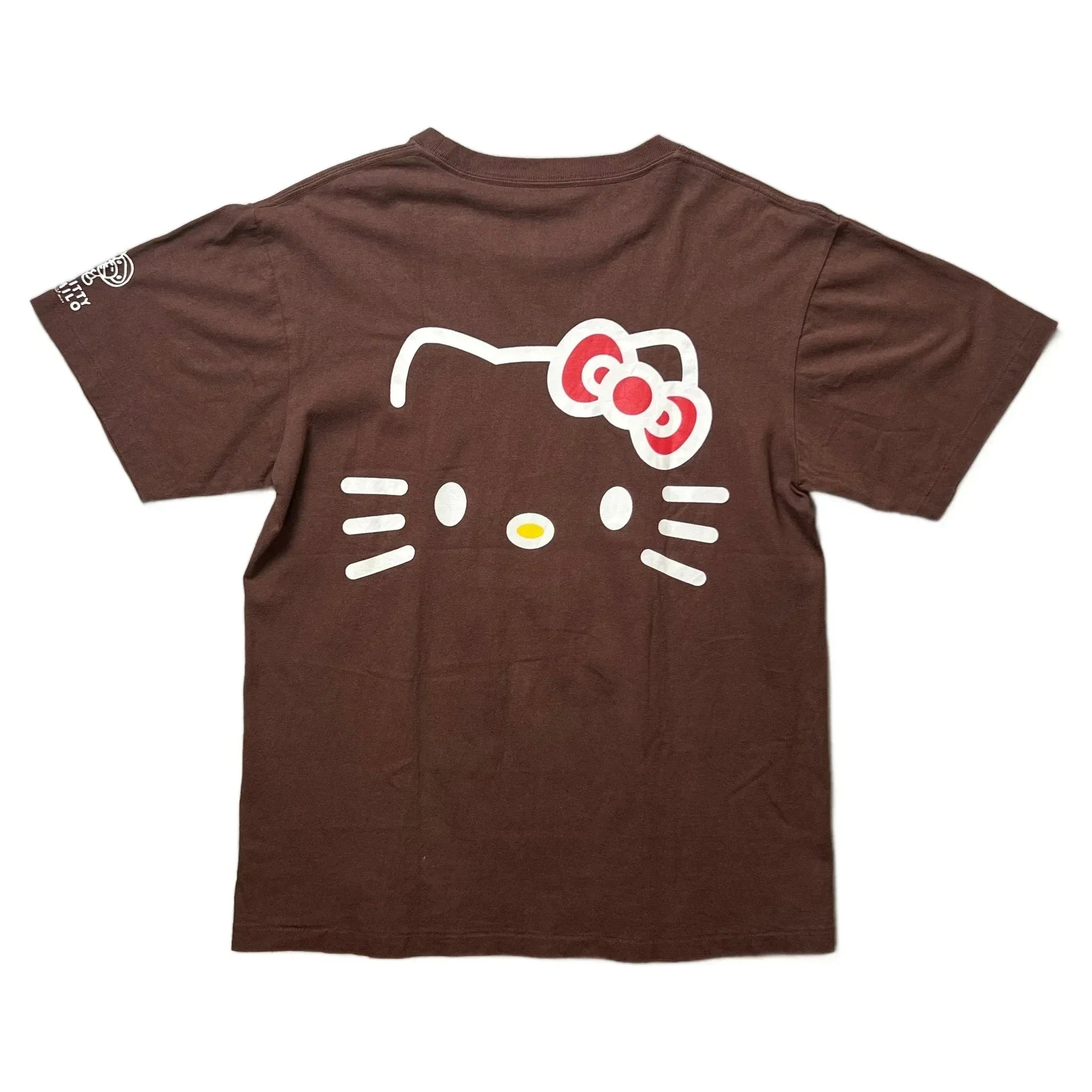 Brown A Bathing Ape (BAPE) x Hello Kitty Tee - L | The Streetwear Studio