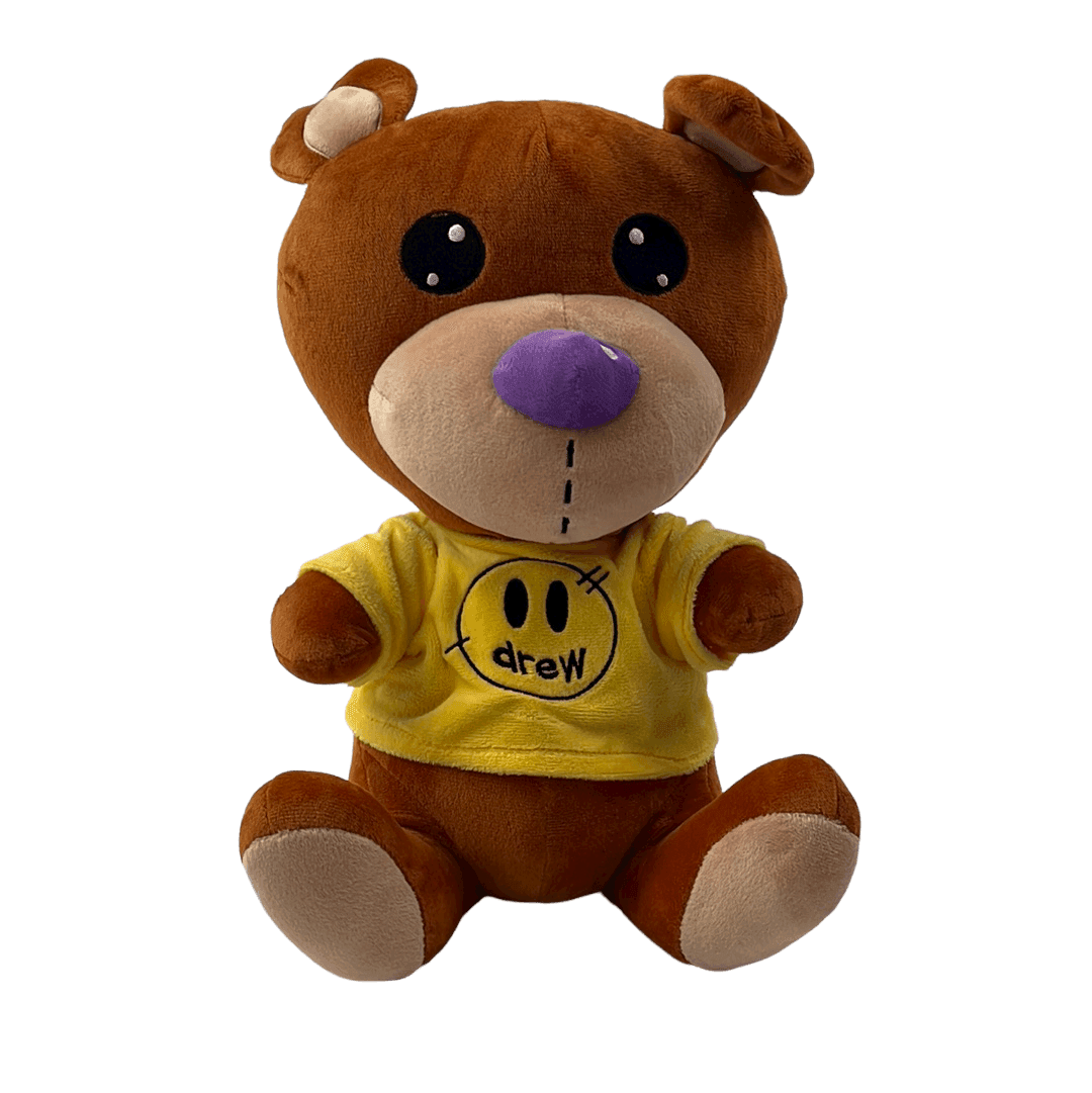 Brown Drew House Bear Plush Toy - The Streetwear Studio