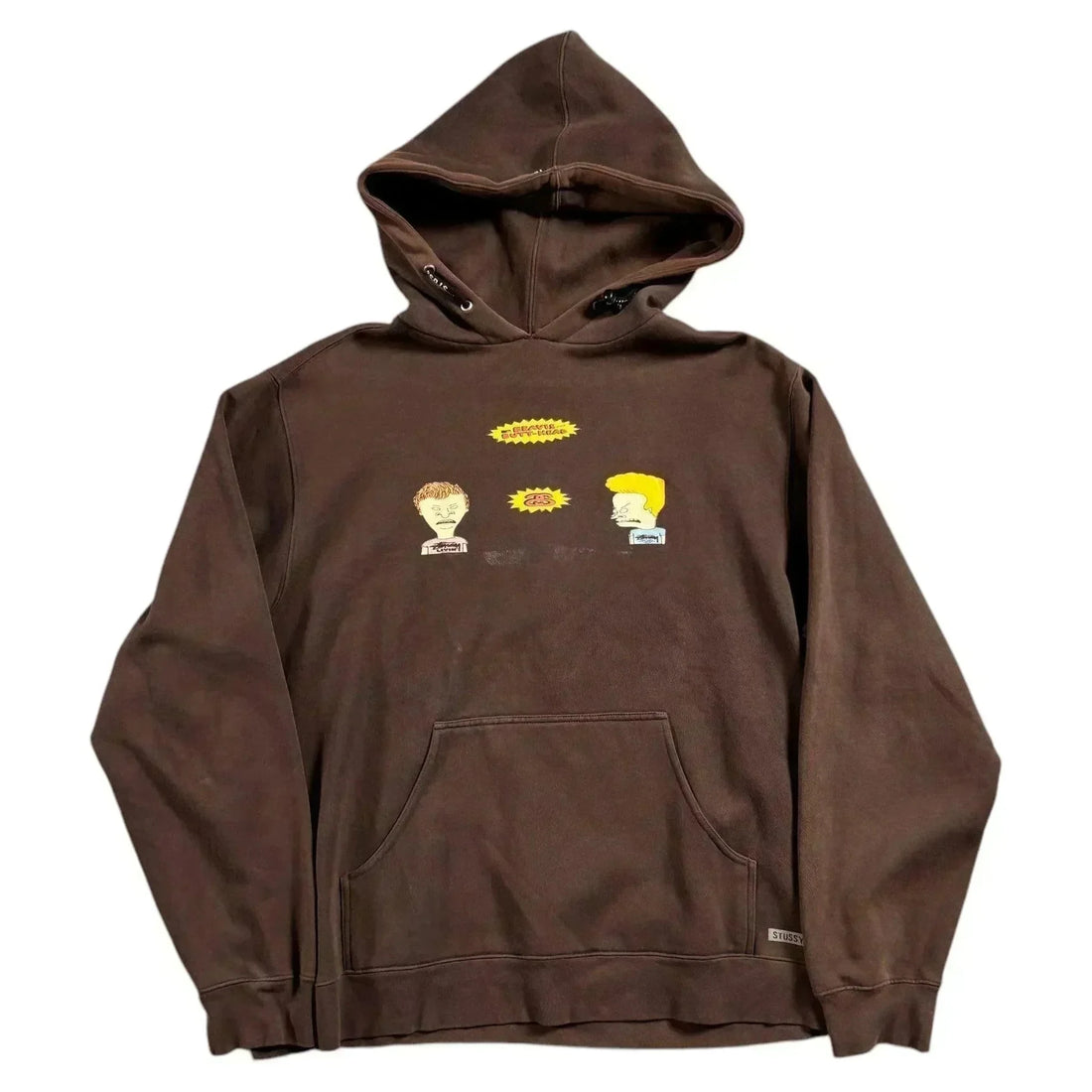 Brown Stussy Hoodie - M | The Streetwear Studio