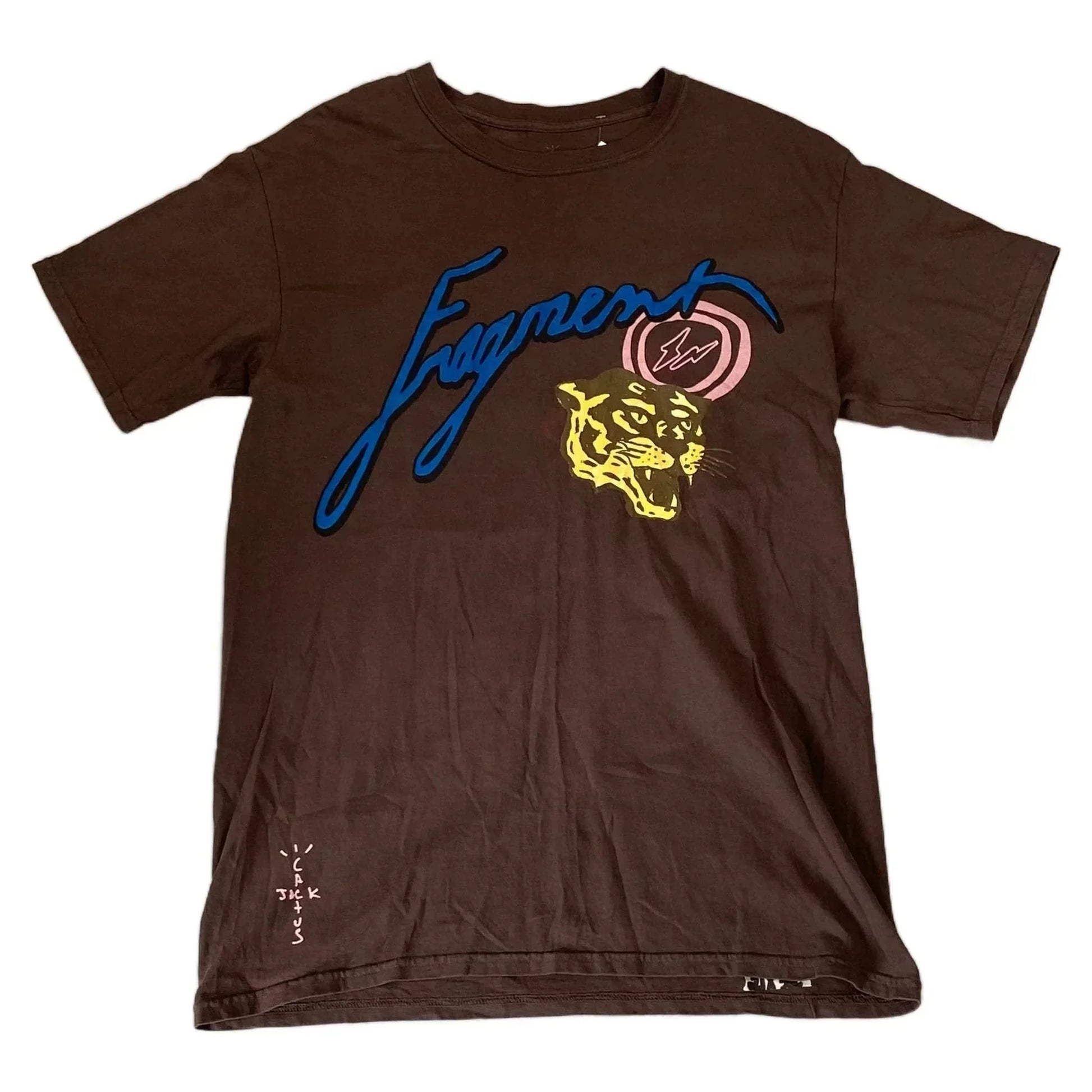 Brown Travis Scott Tee - L | The Streetwear Studio