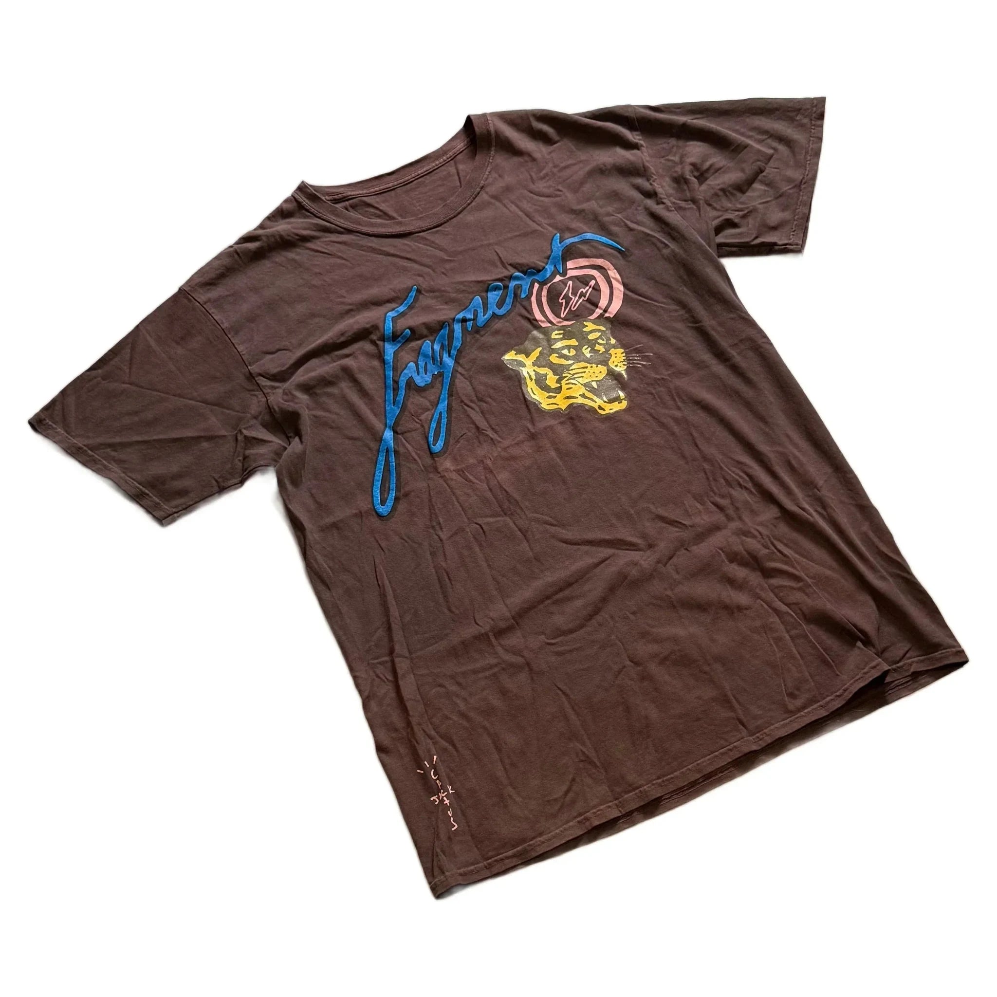 Brown Travis Scott Tee - XL | The Streetwear Studio