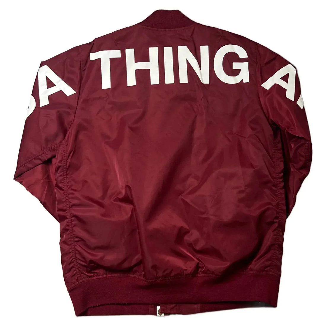 Burgundy A Bathing Ape (BAPE) Jacket - XXL | The Streetwear Studio