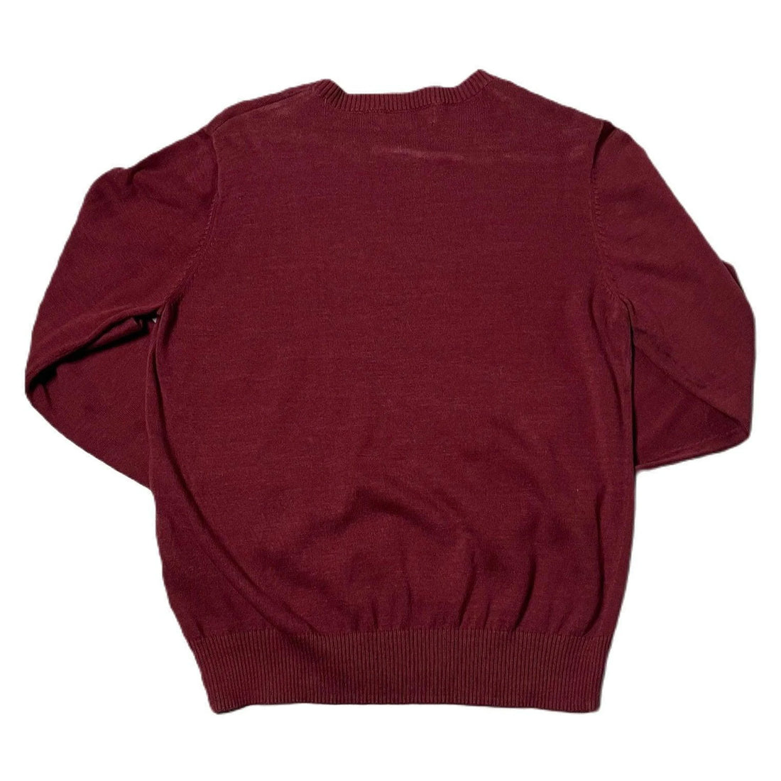 Burgundy A Bathing Ape (BAPE) Knitted Sweatshirt - M | The Streetwear Studio
