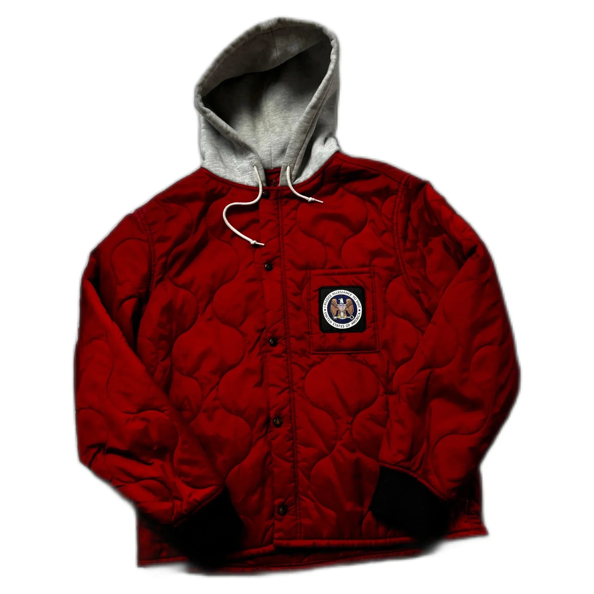 Burgundy Supreme Coat - M | The Streetwear Studio