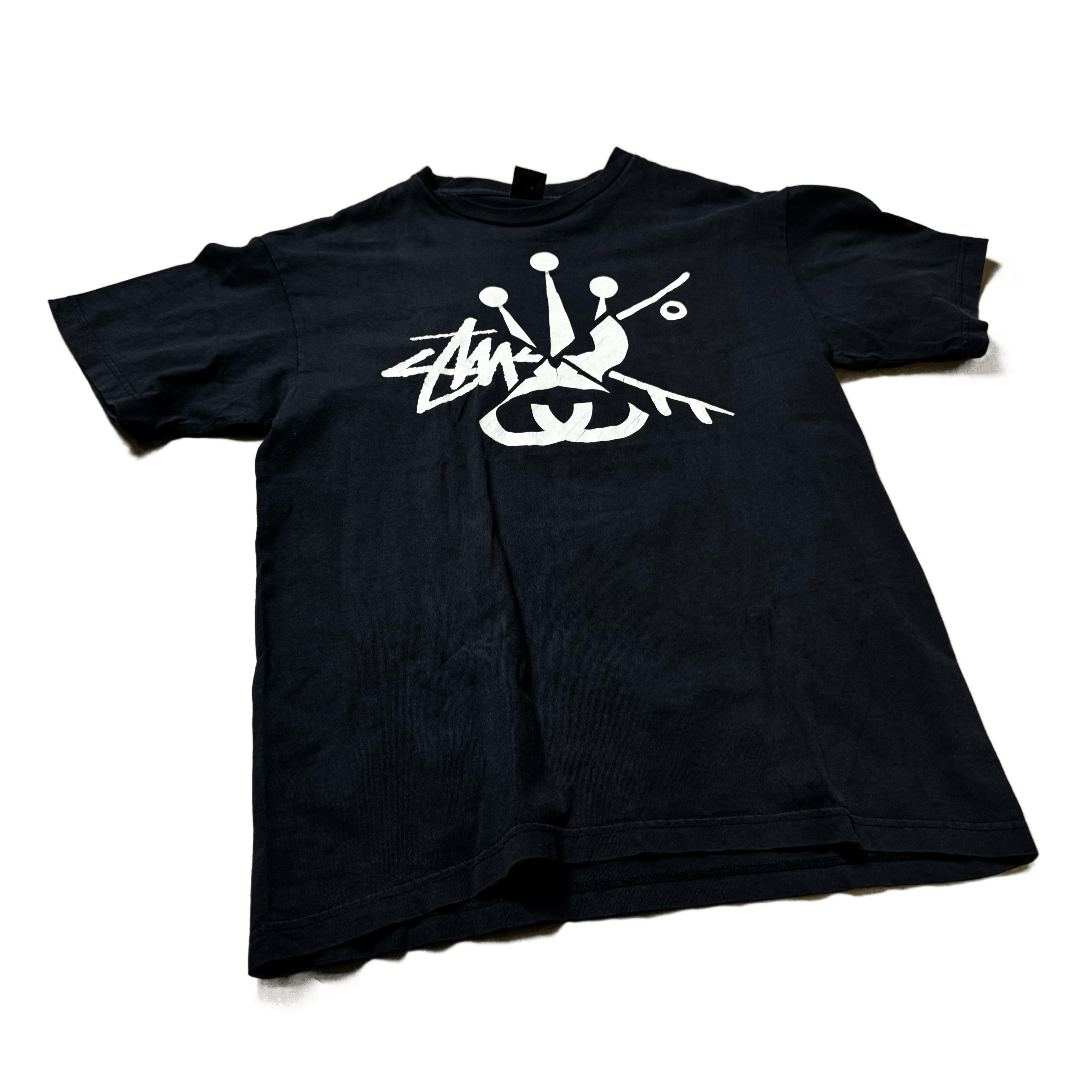 Navy Blue Stussy Tee - L