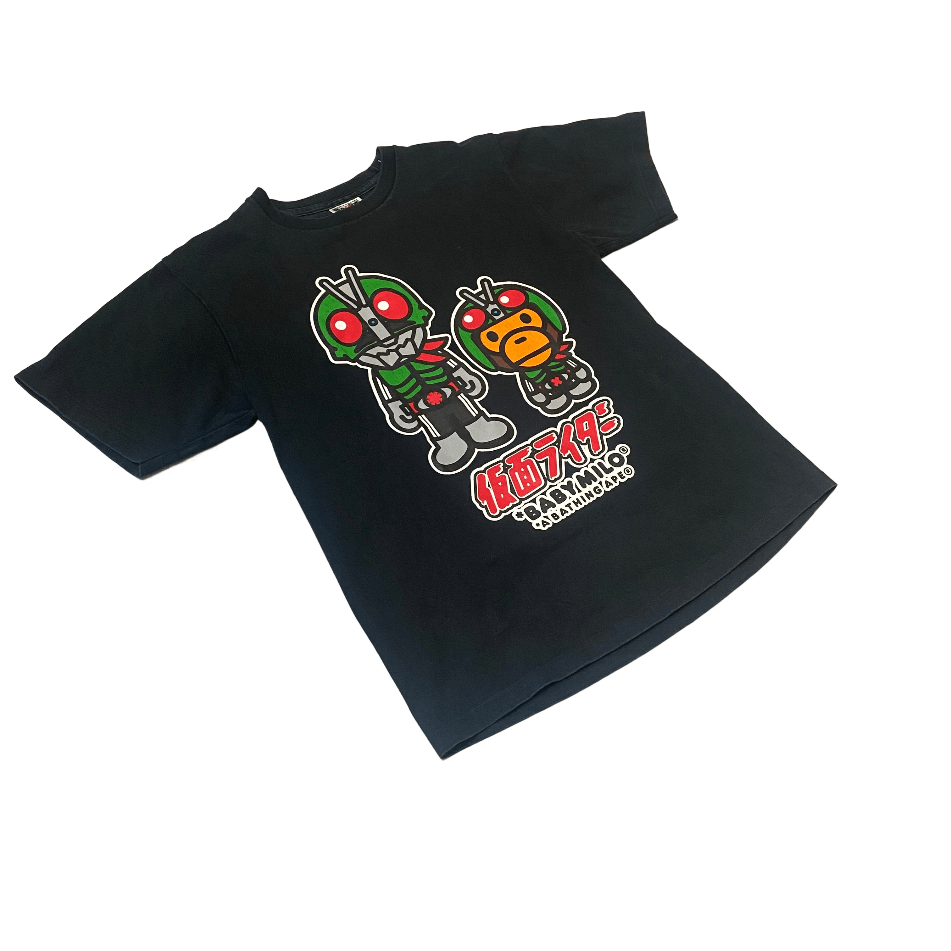 Black A Bathing Ape (BAPE) x Shin Kamen Rider Tee - M