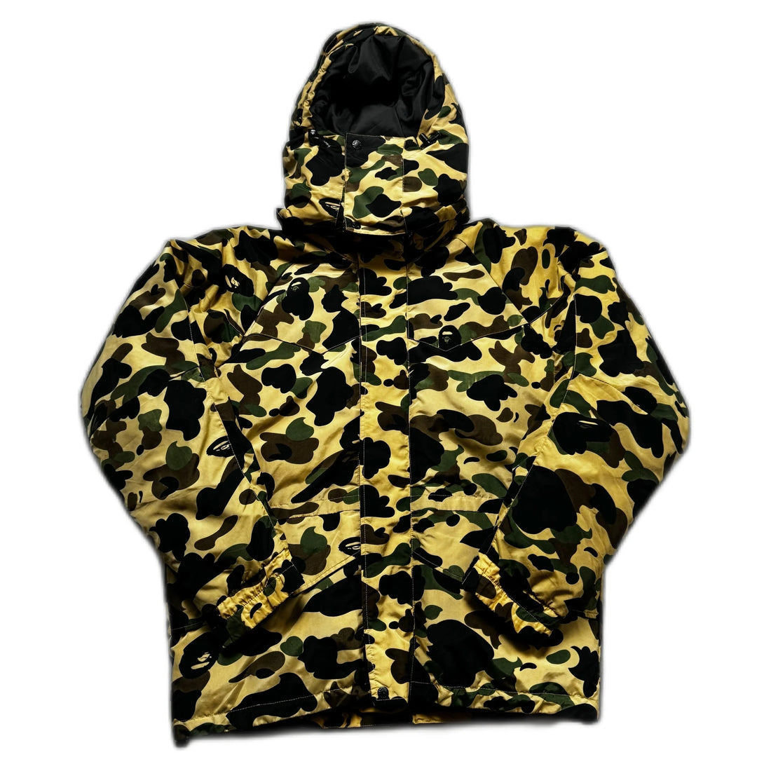Camo A Bathing Ape (BAPE) Puffer Coat - M | The Streetwear Studio