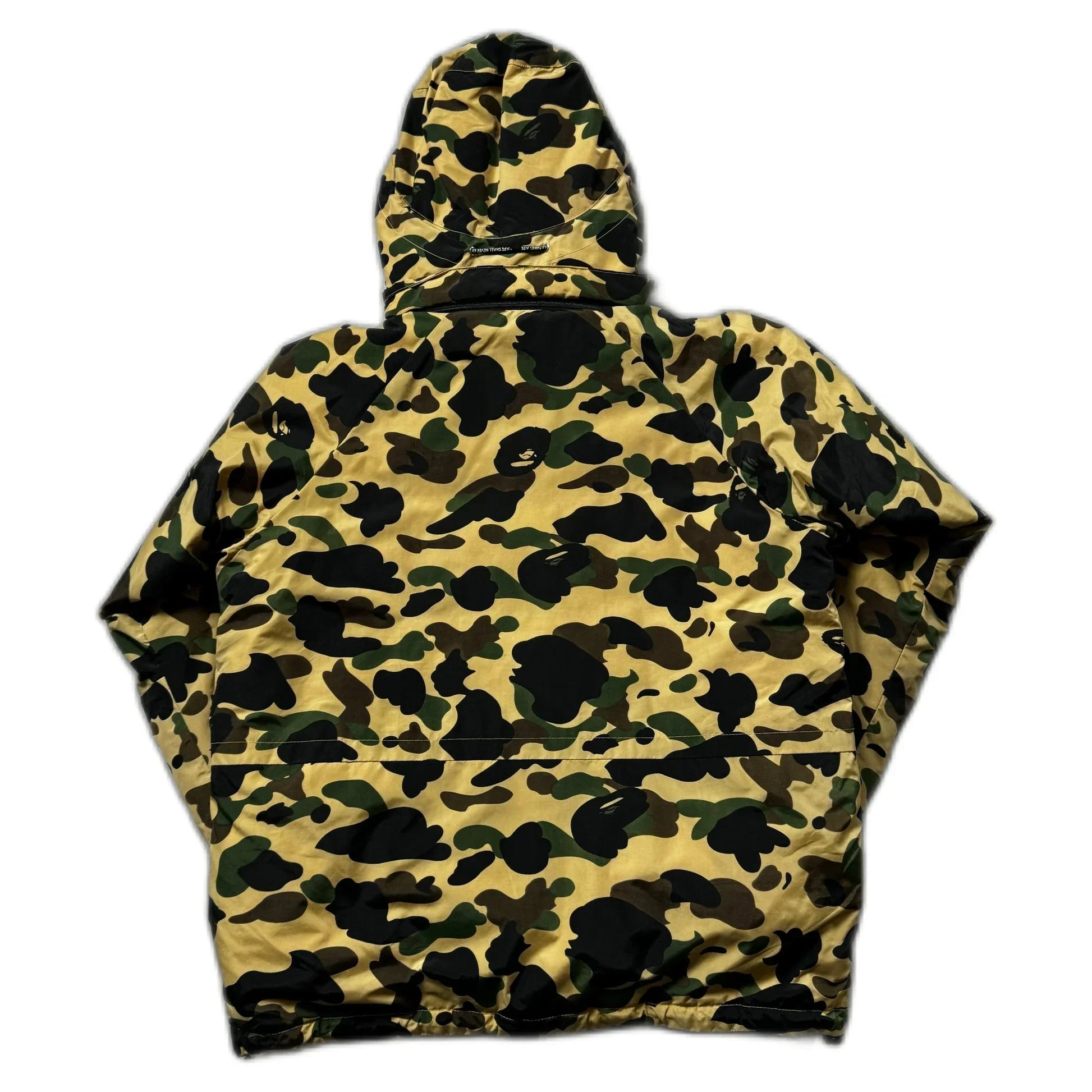Camo A Bathing Ape (BAPE) Puffer Coat - M | The Streetwear Studio